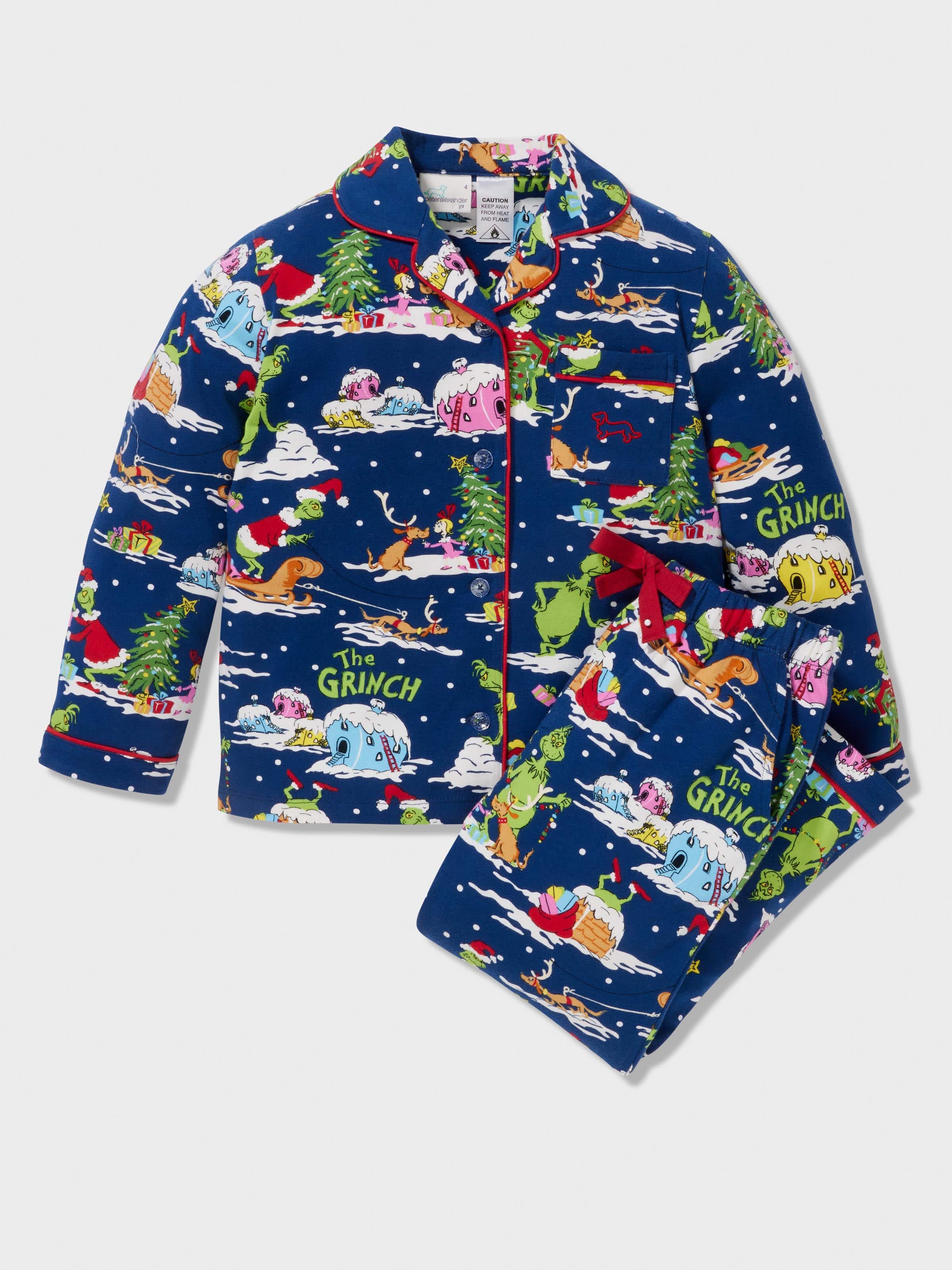 Kids The Grinch Classic Pj Set