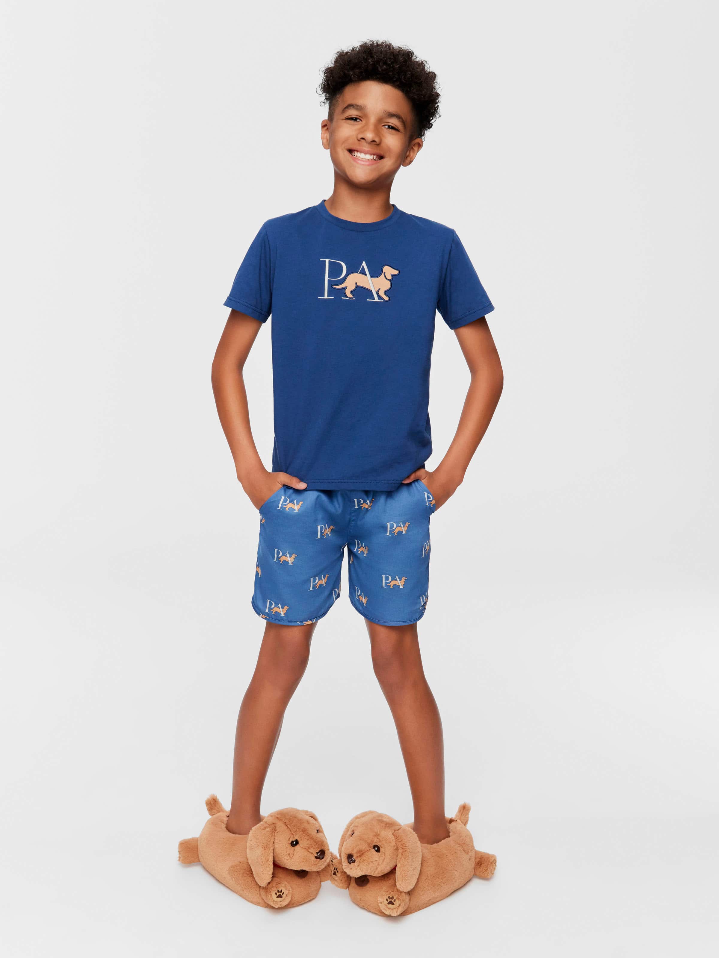 Boys P.A. Logo Pj Set