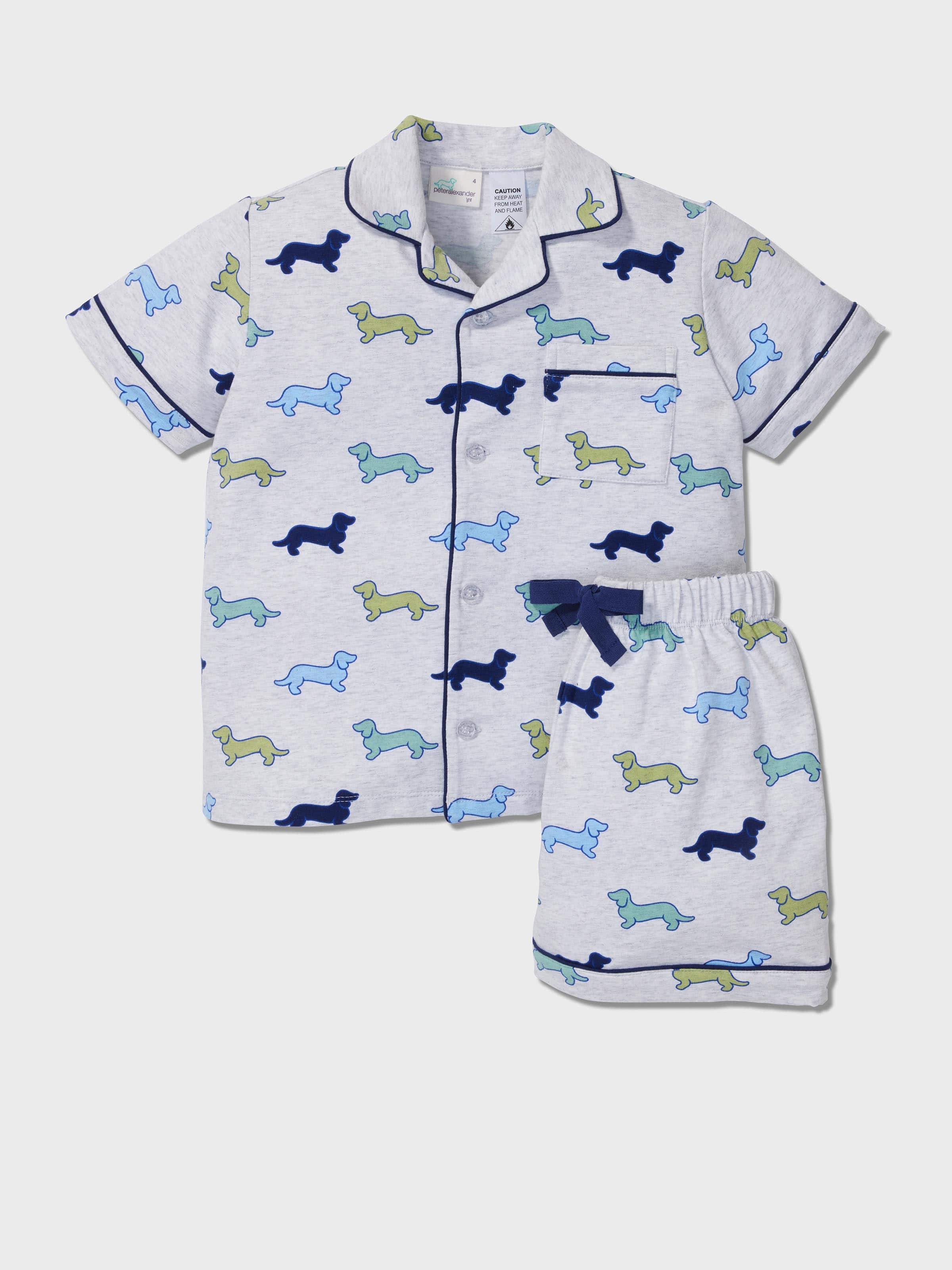 Jnr Boys Penny Print Classic Pj Set