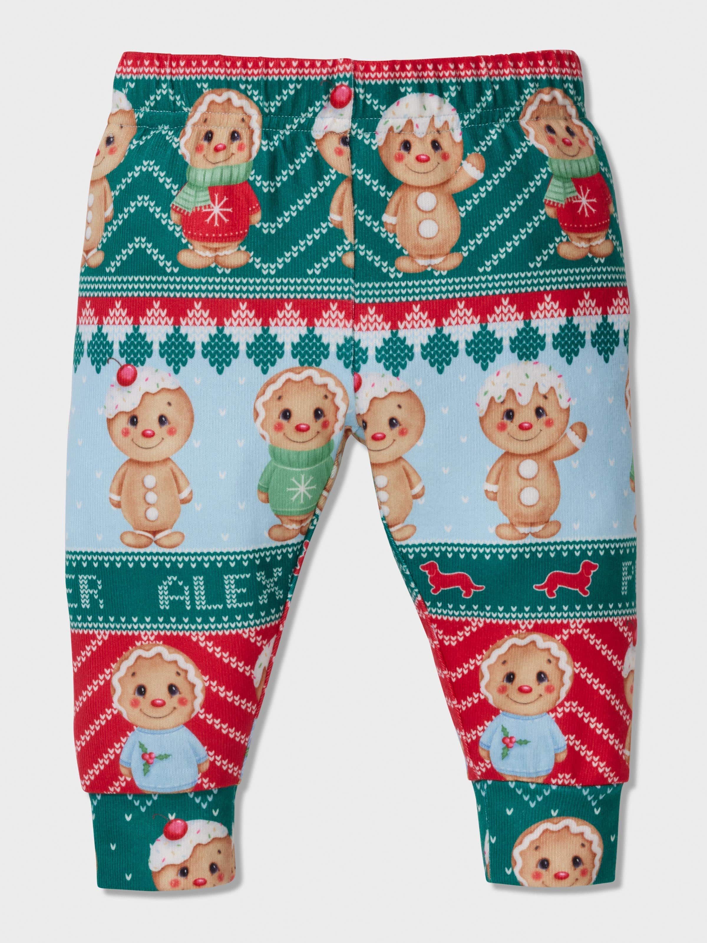 Image for Baby Blue Gingerbread Pj Set from Peter Alexander