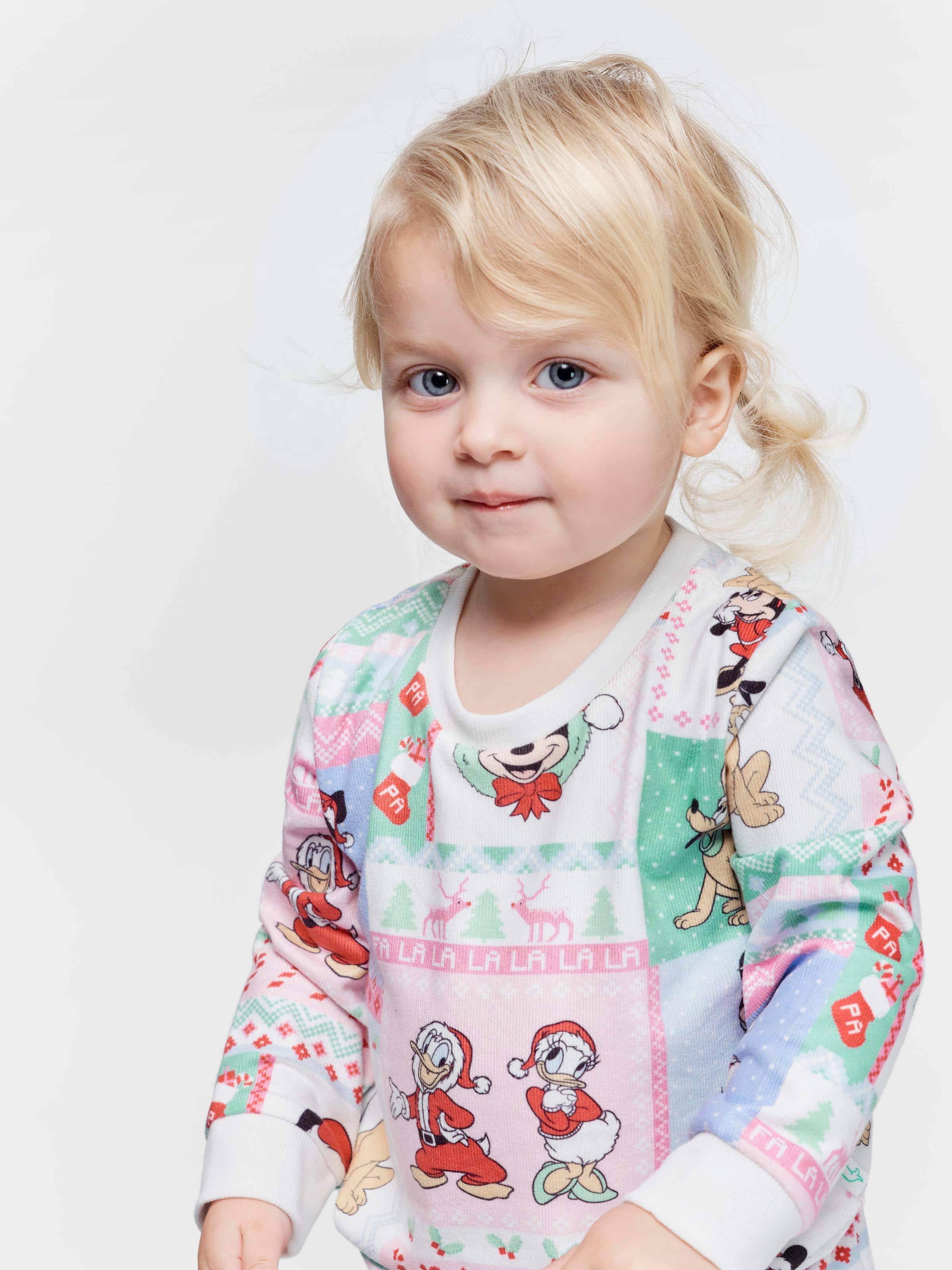 Baby Girl Disney Mickey Pj Set