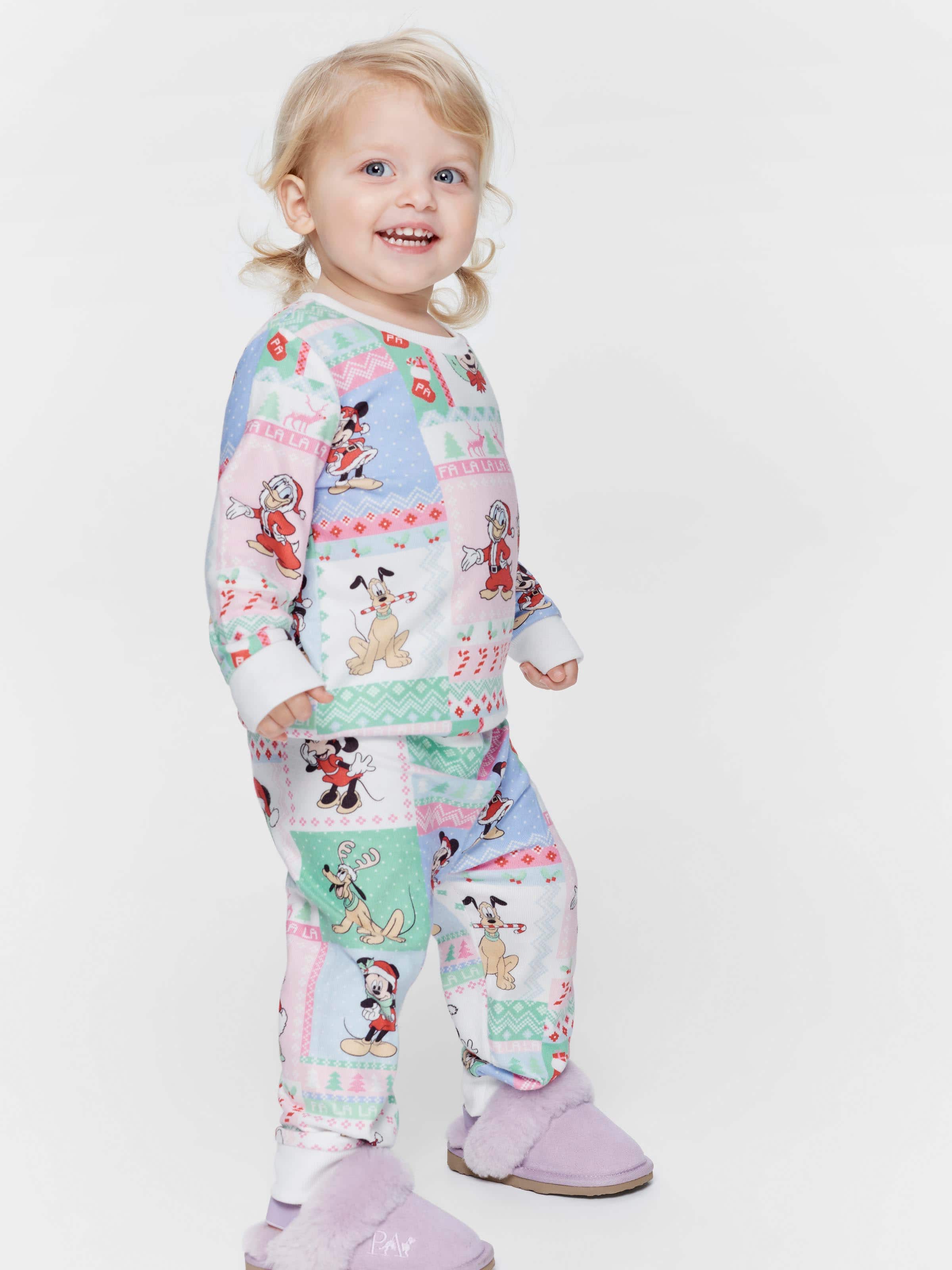 Baby Girl Disney Mickey Pj Set