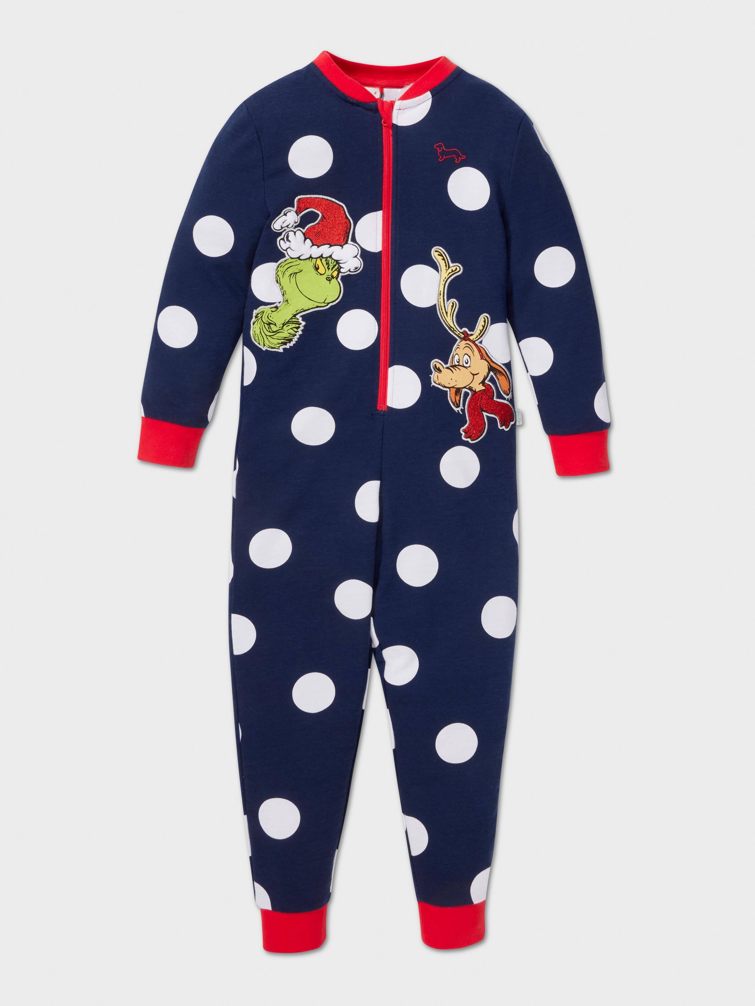 Jnr Kids The Grinch Sleepsuit