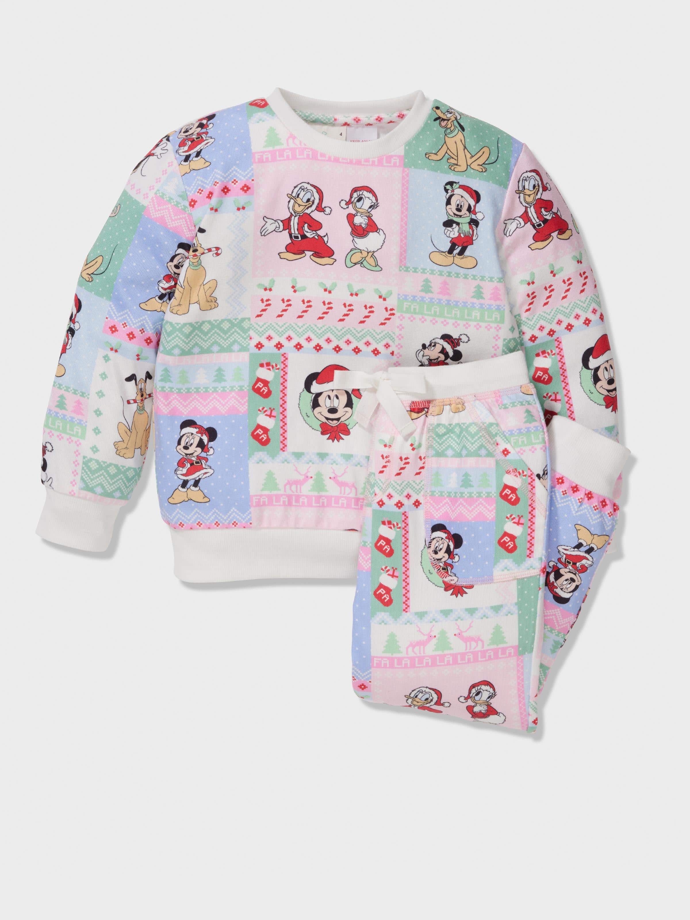 Jnr Girls Disney Mickey Pj Set