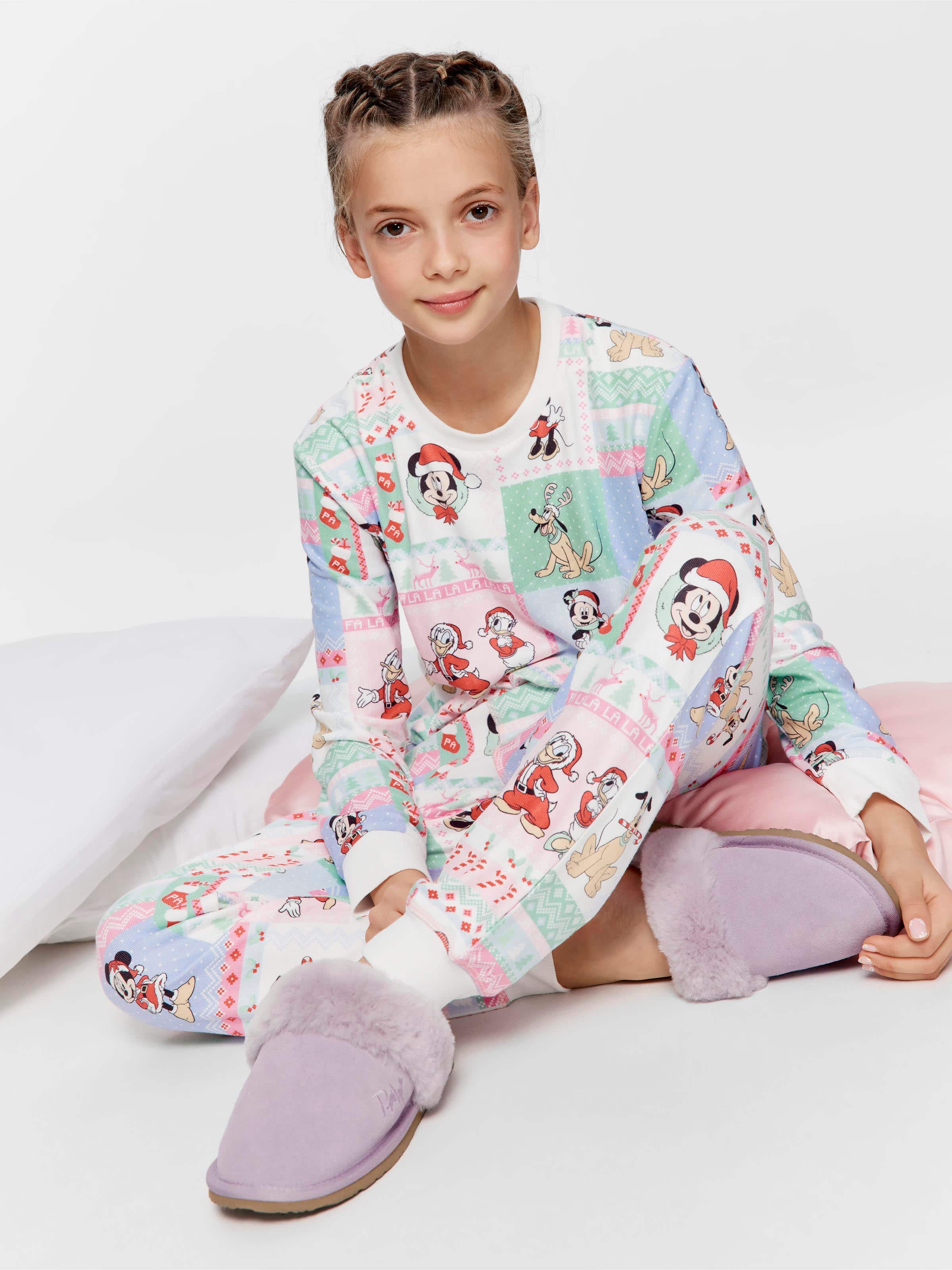 Girls Disney Mickey Pj Set