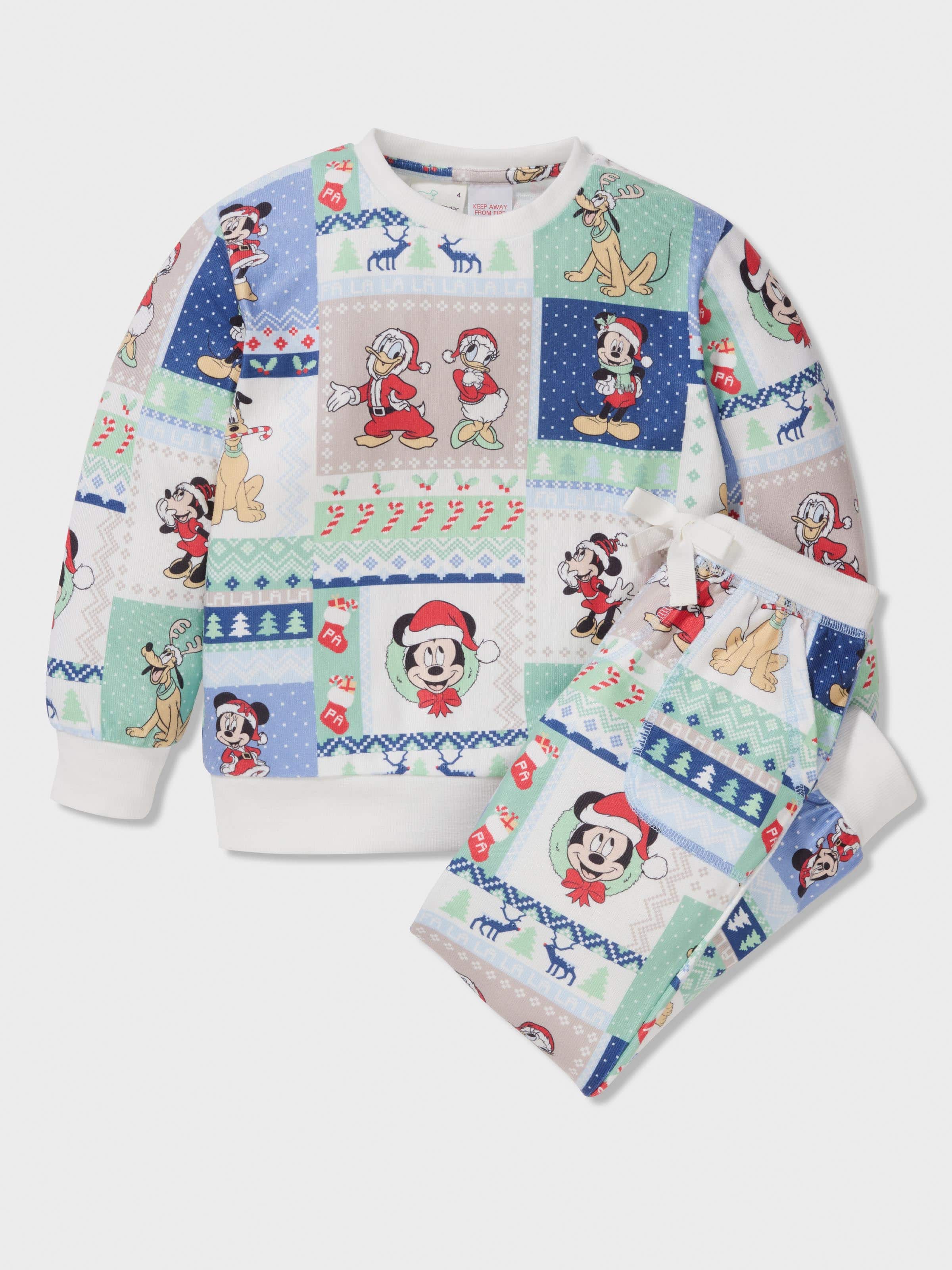 Boys Disney Mickey Pj Set