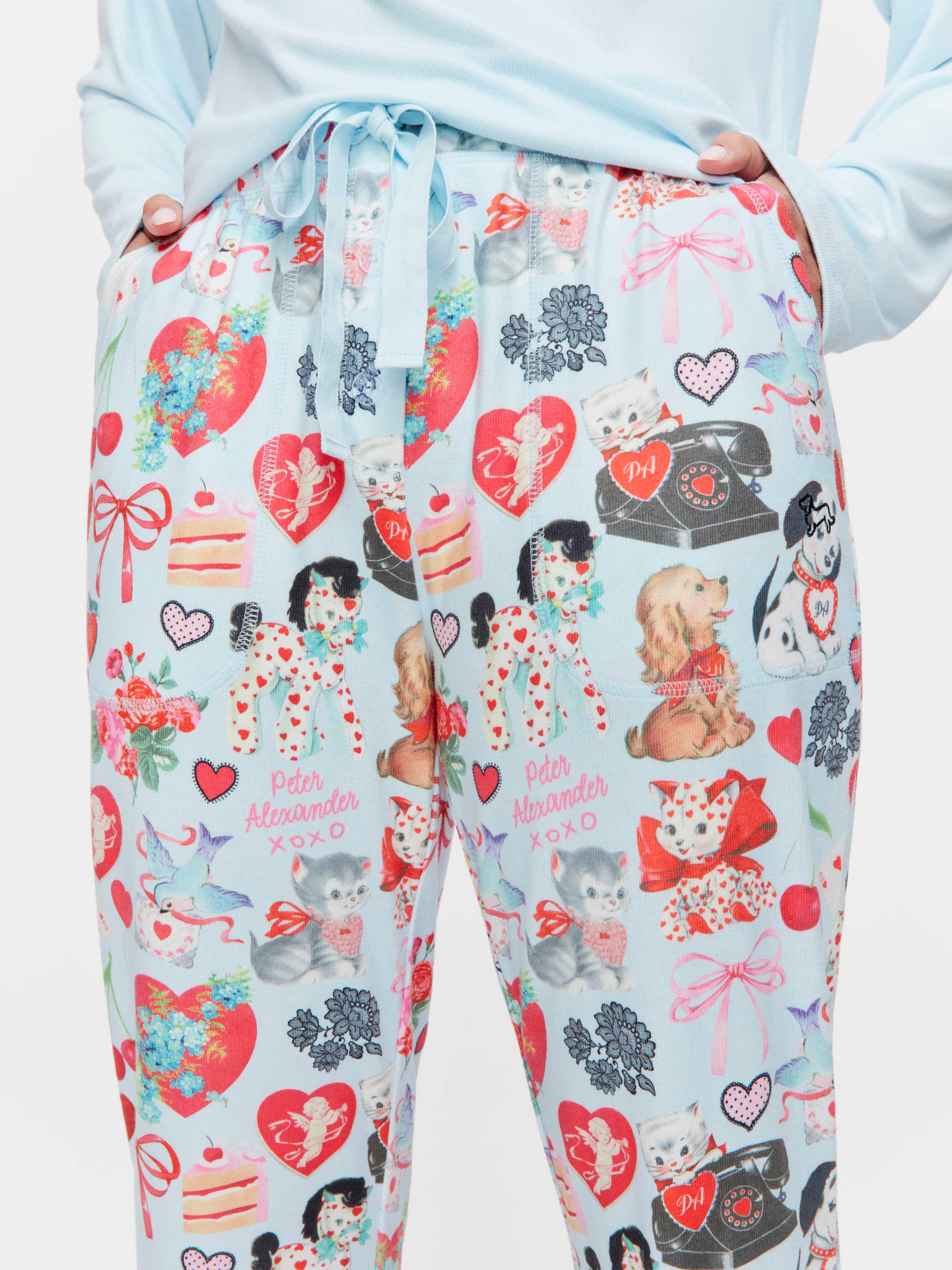 Image for Kitsch Plush Pj Bottom from Peter Alexander