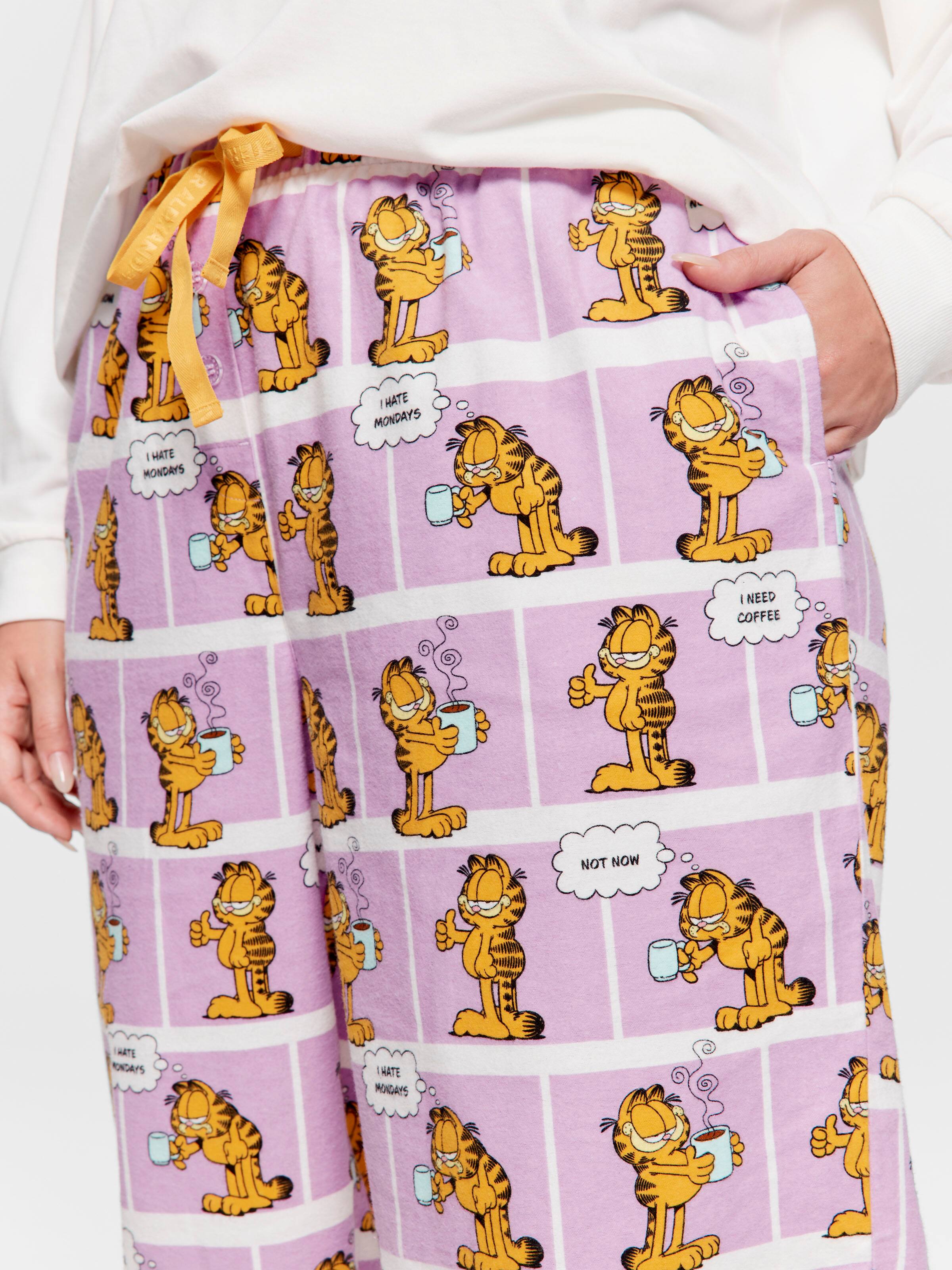P.A. Plus Garfield Flannelette Pj Bottom