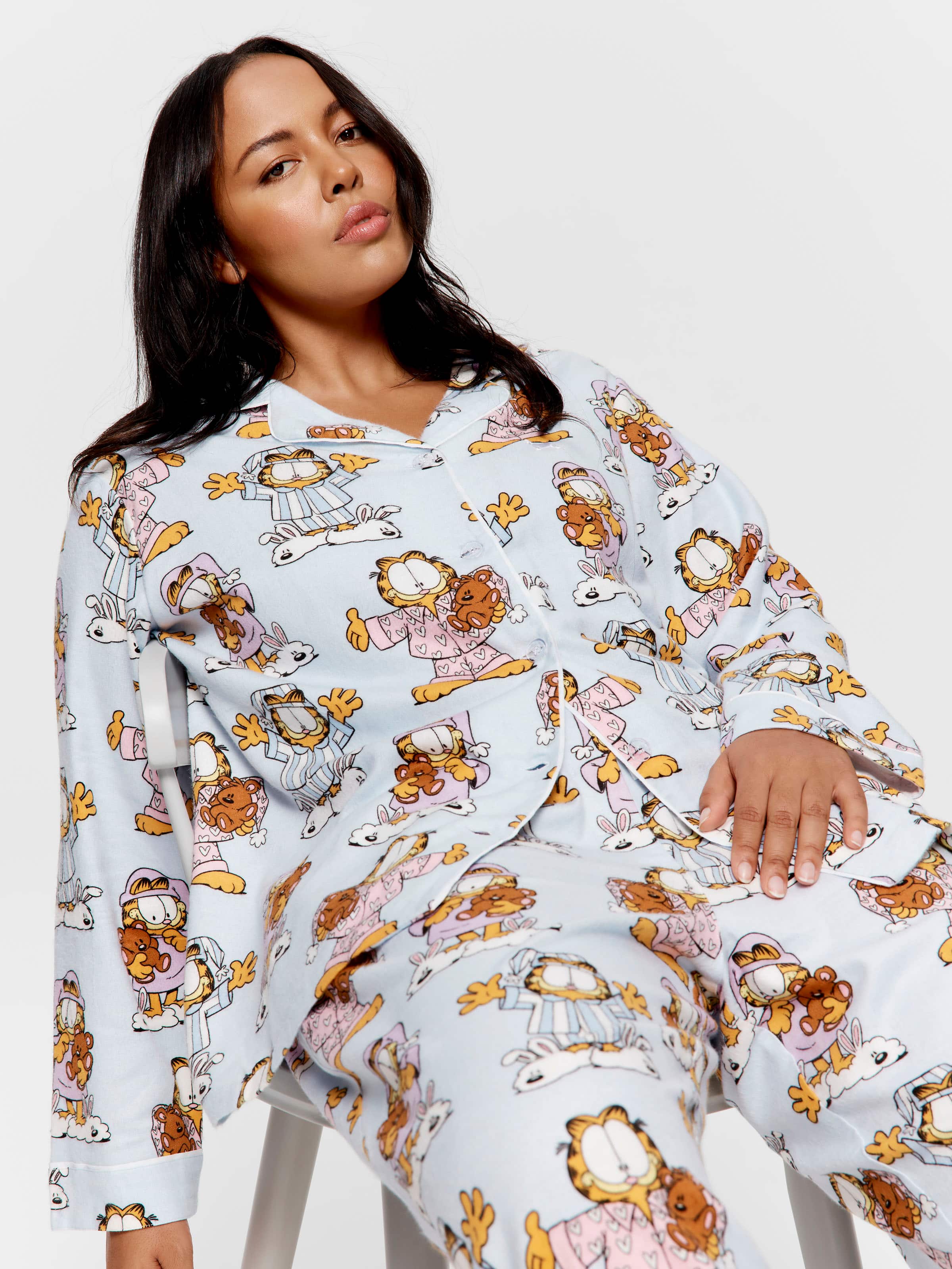 P.A. Plus Garfield Bamboo Flannelette Pj Set