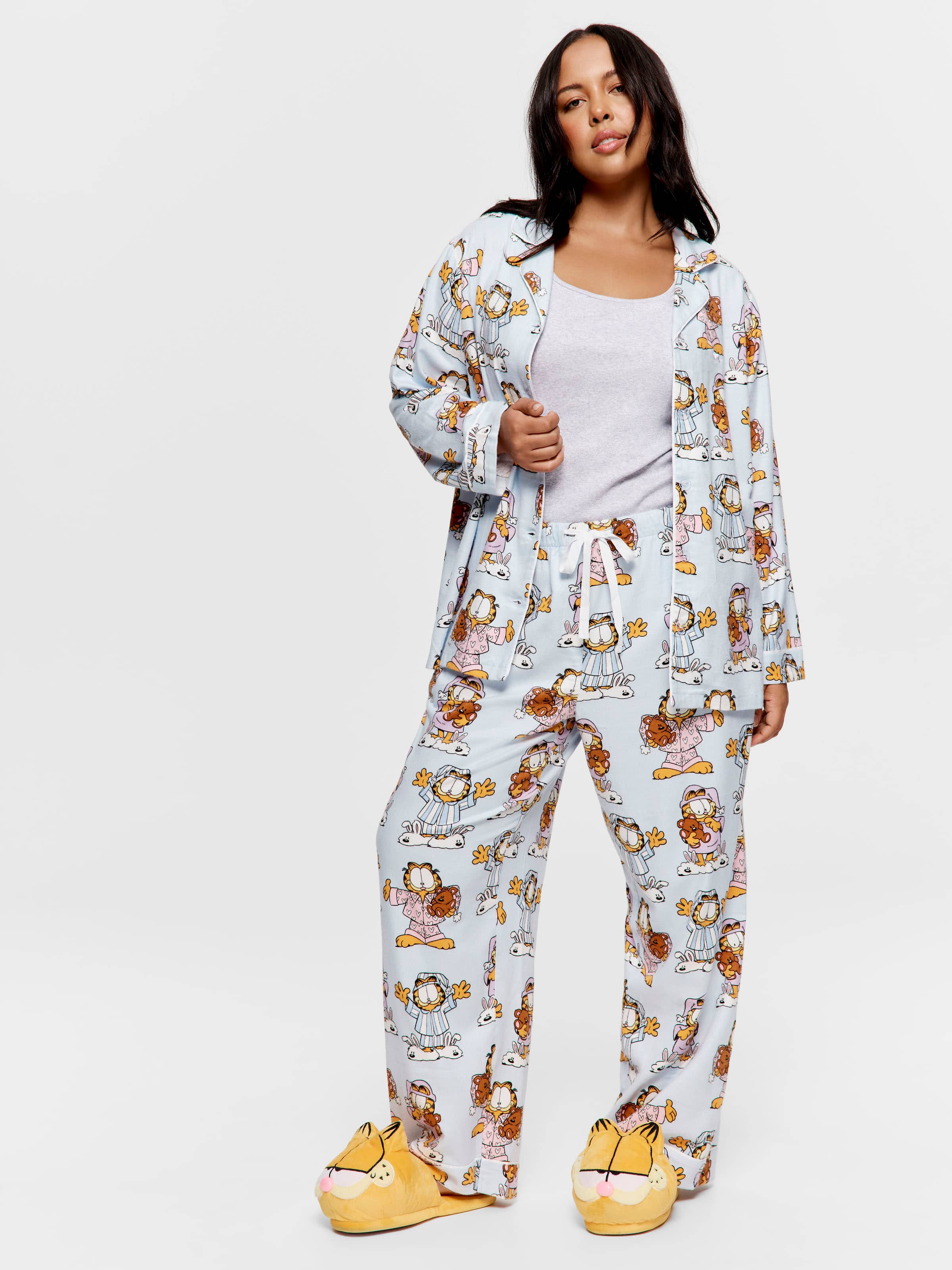 P.A. Plus Garfield Bamboo Flannelette Pj Set