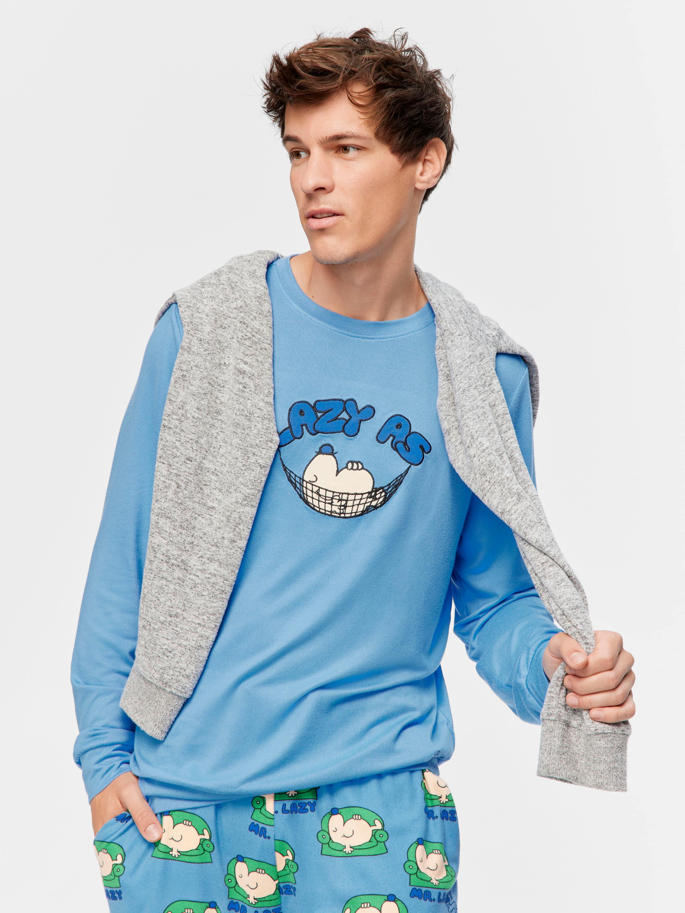 Lazy As Long Sleeve Top
