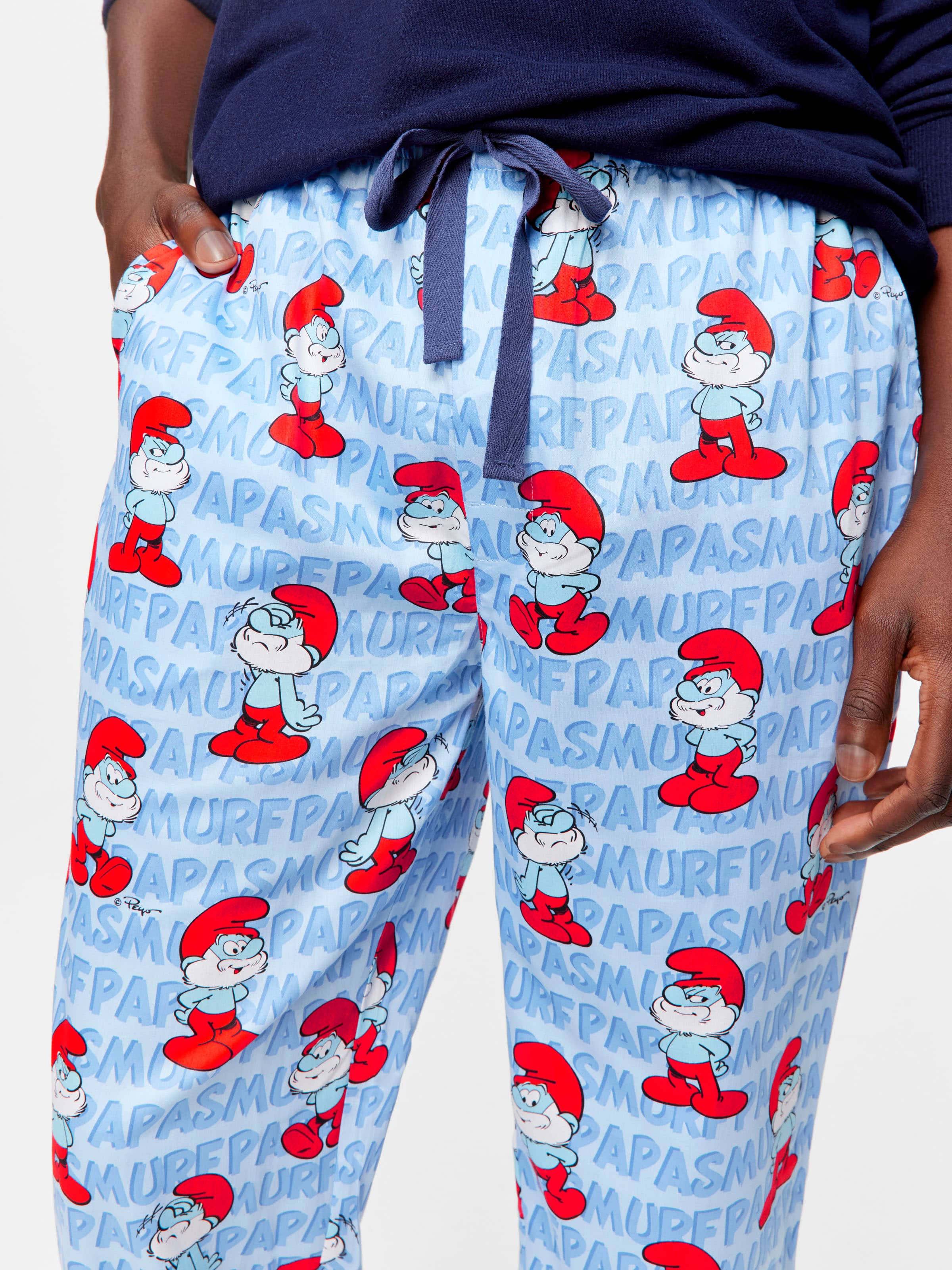 Papa Smurf Classic Pj Bottom