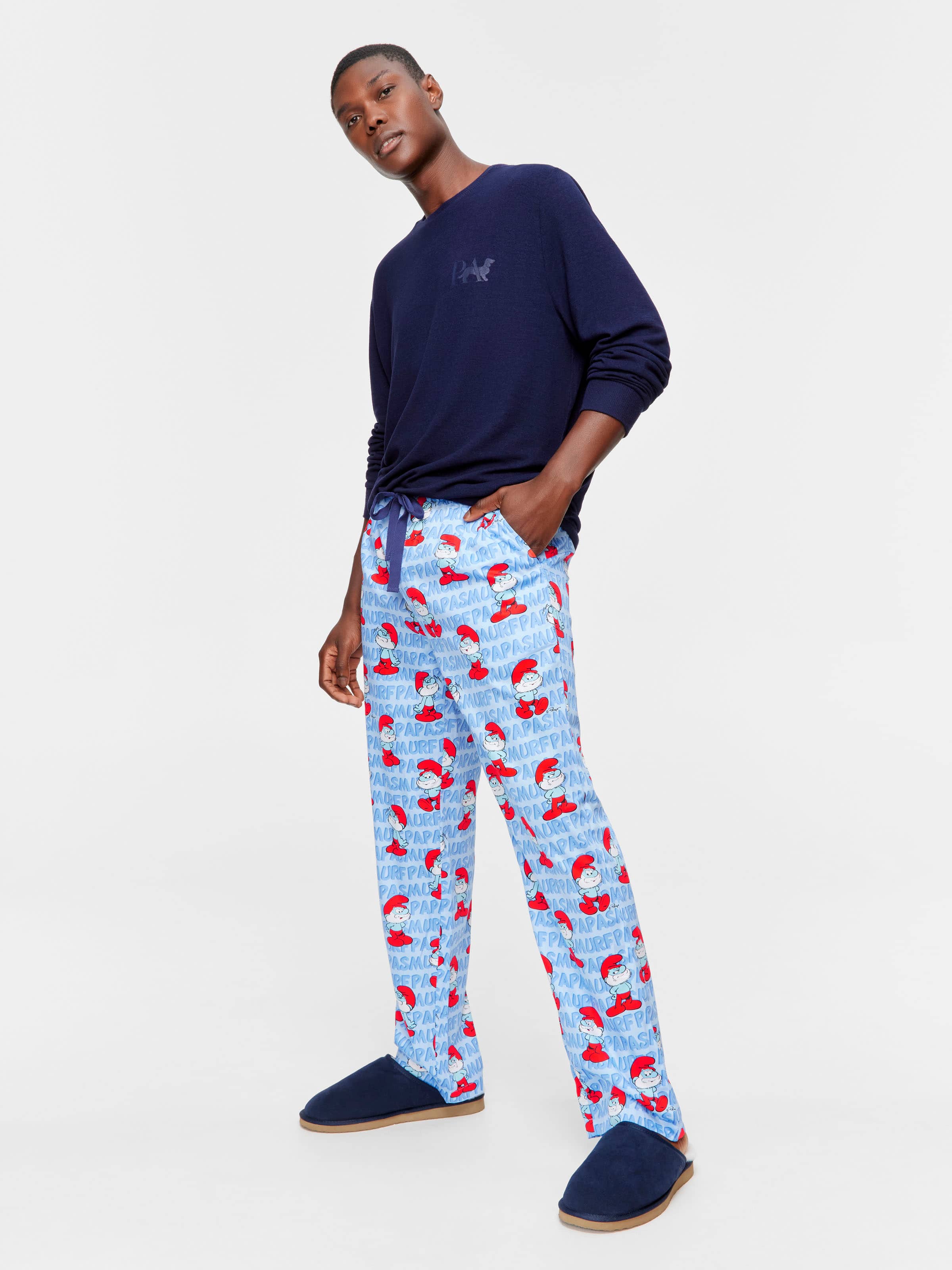 Papa Smurf Classic Pj Bottom