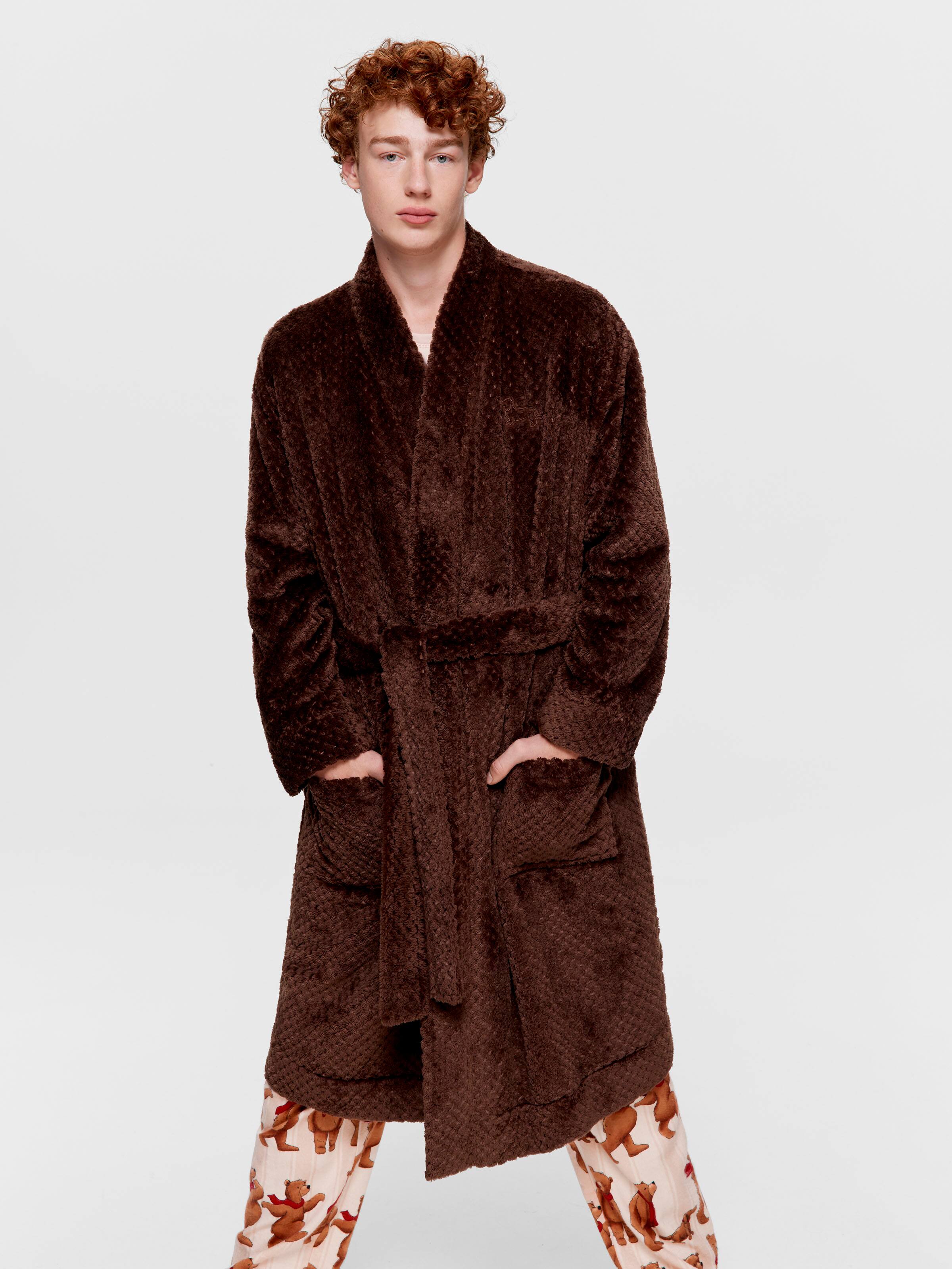 Chocolate Jacquard Gown