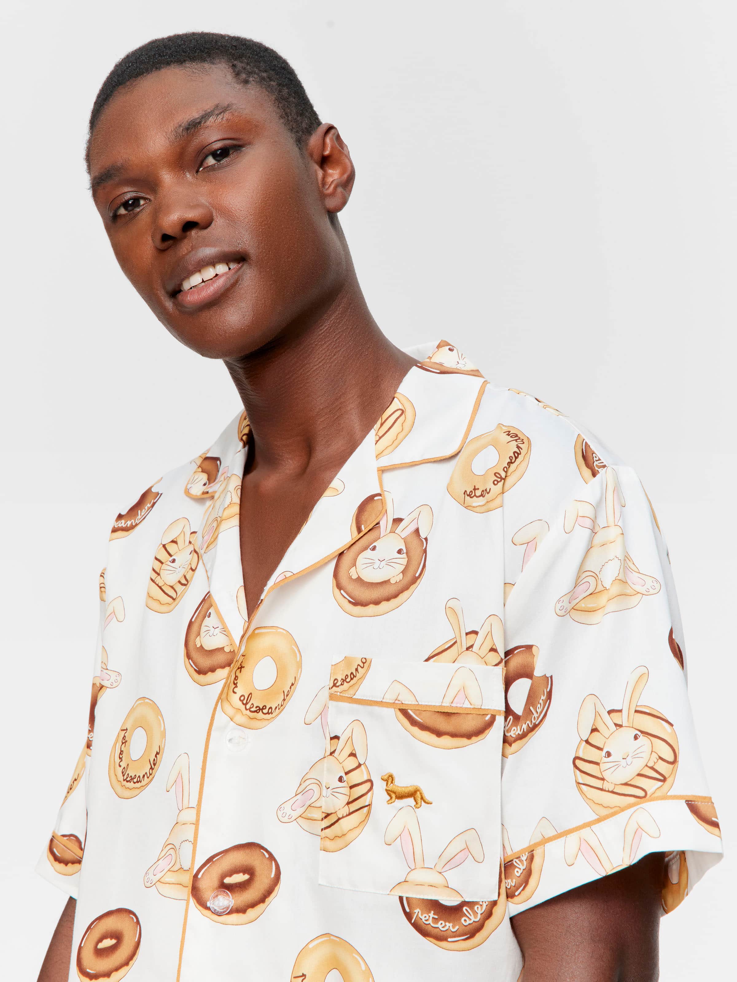 Image for Donut Bunny Short Sleeve Pj Set from Peter Alexander