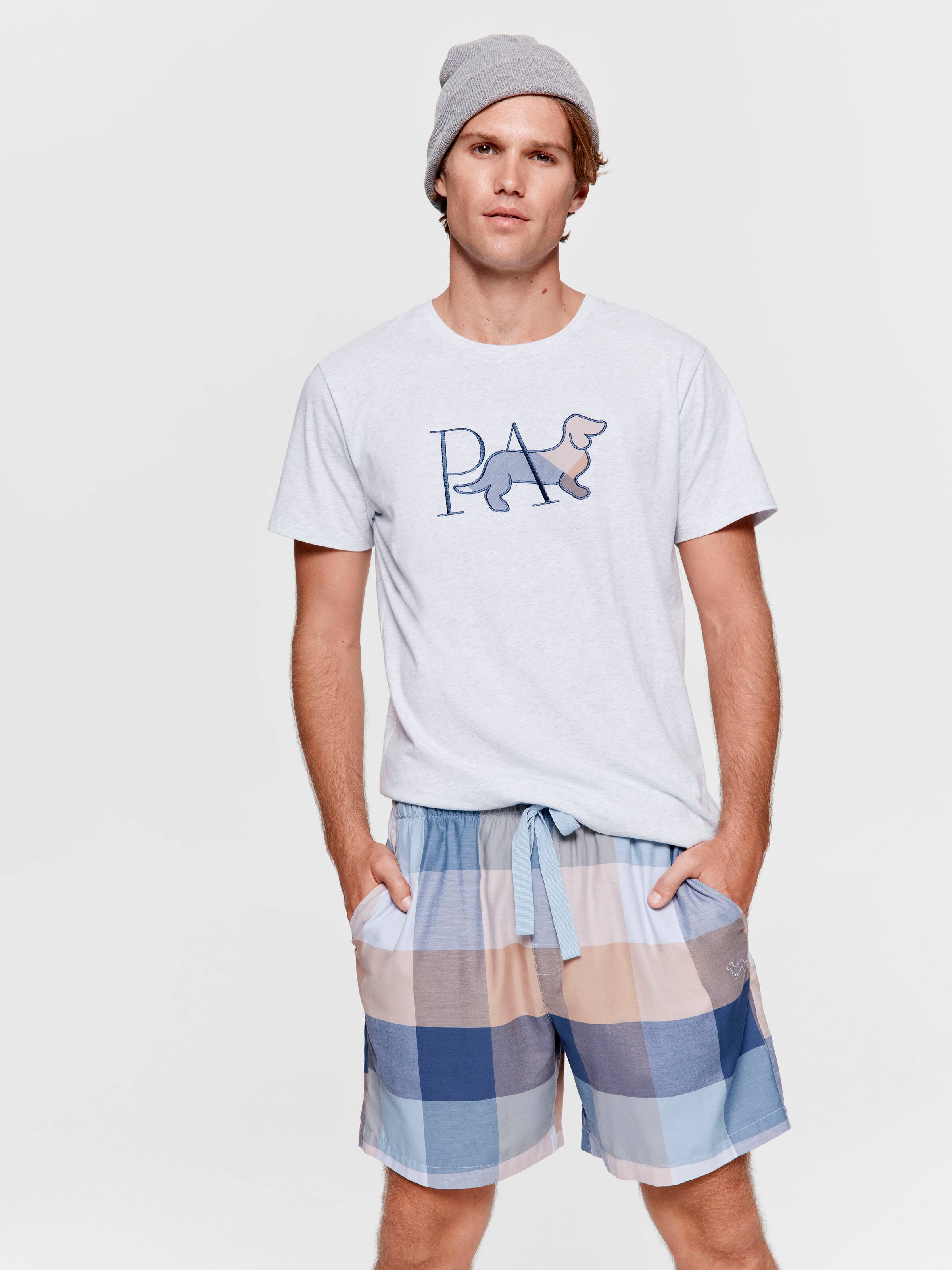 Buffalo Check Mid Short