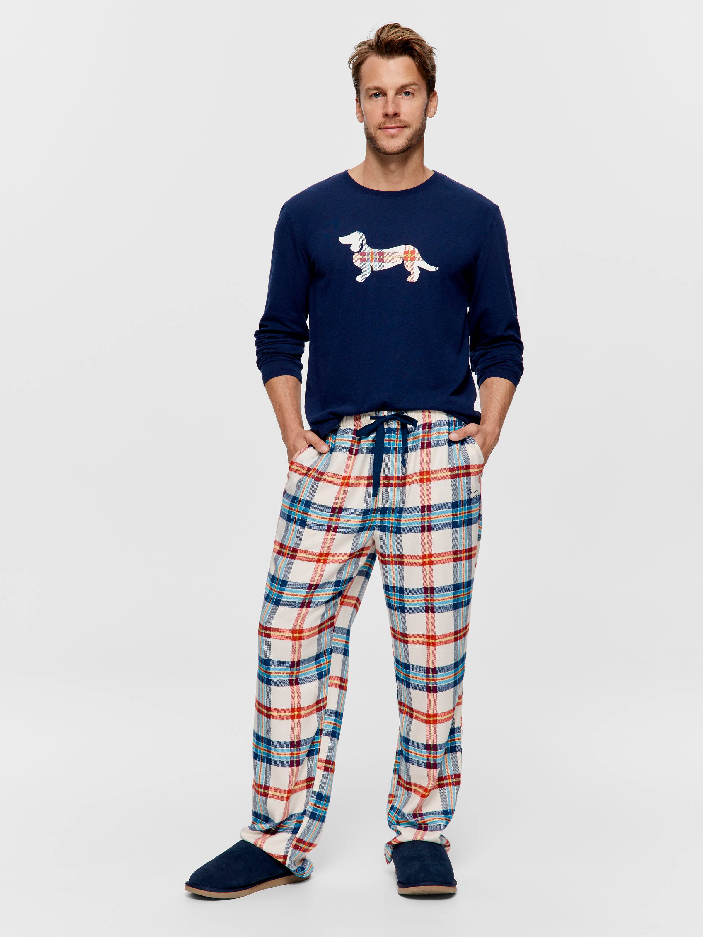 Retro Plaid Pj Bottom