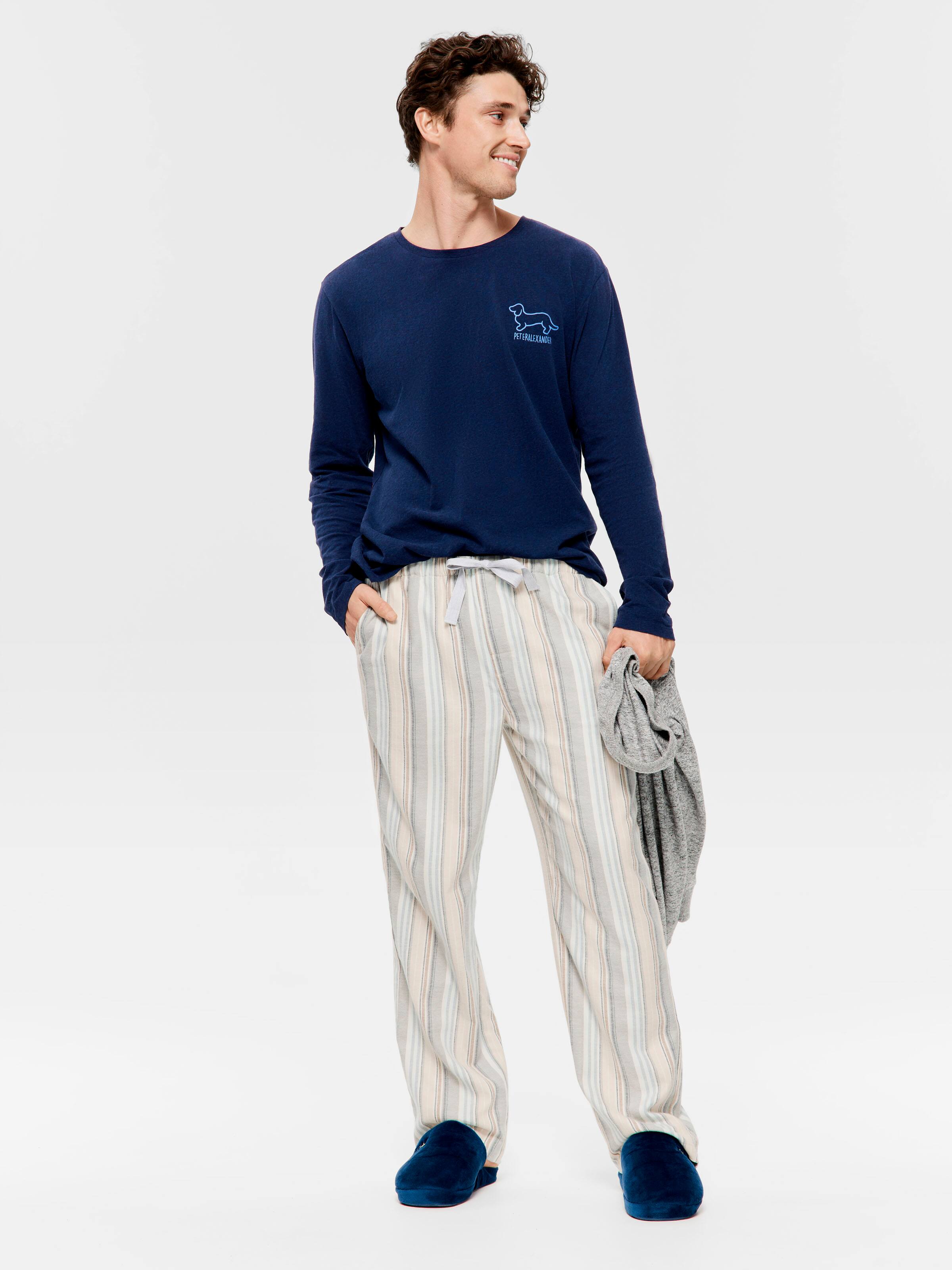 Winter Stripe Flannelette Pj Bottom