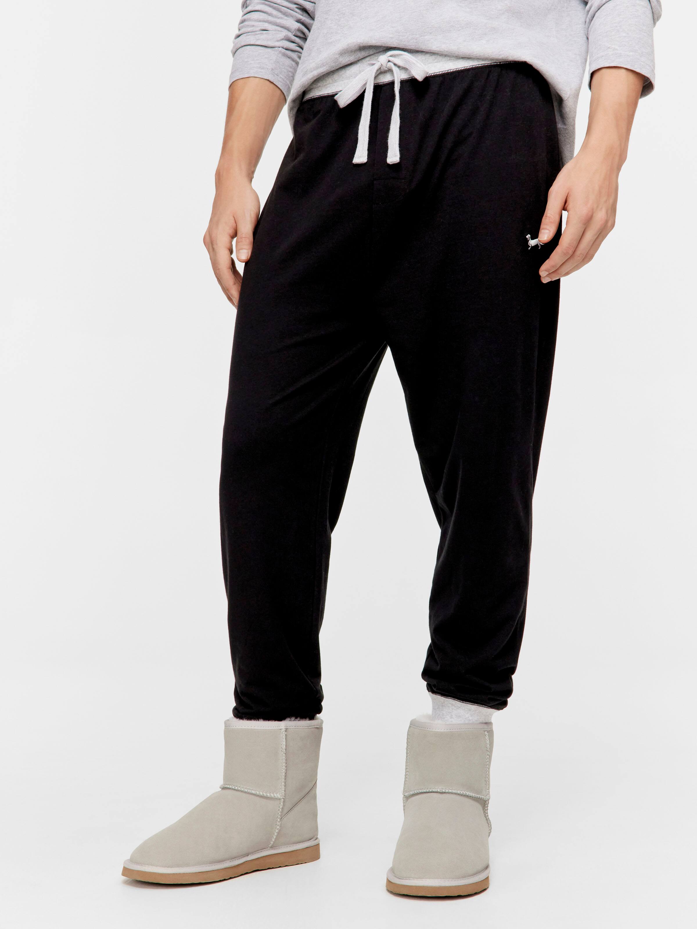 Black Jogger Pj Bottom