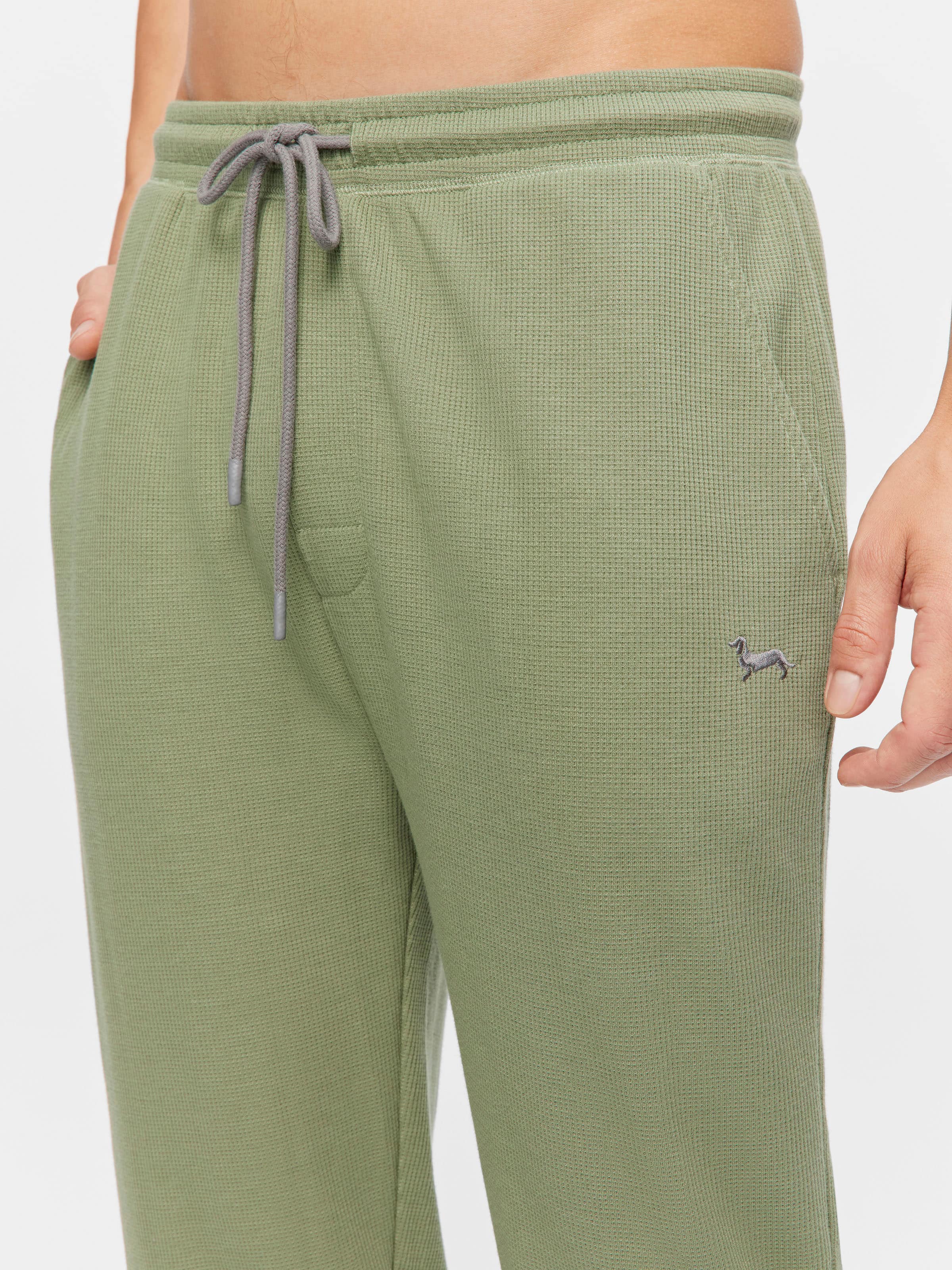 Sage Waffle Pj Bottom