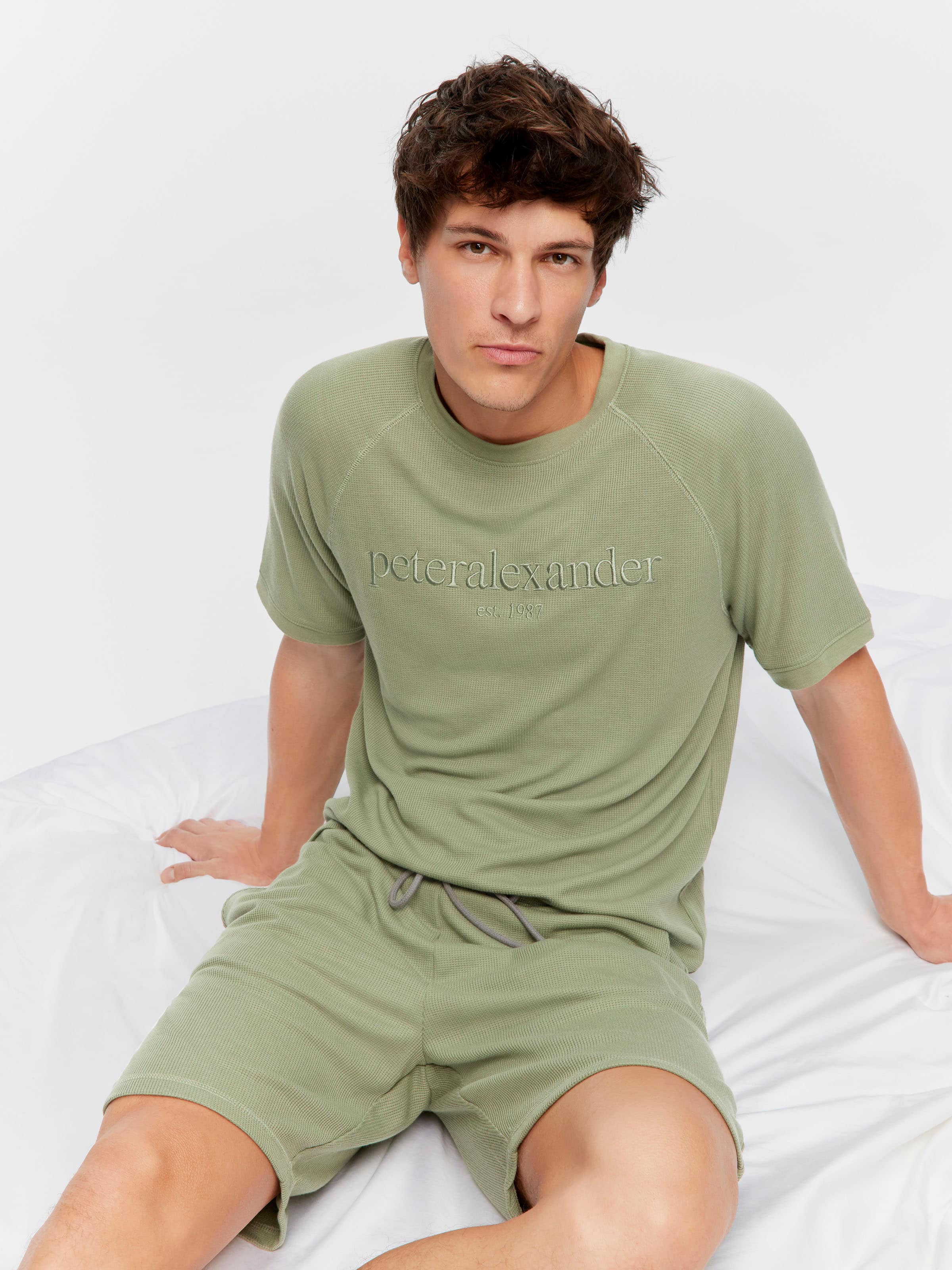 Sage Waffle Mid Short