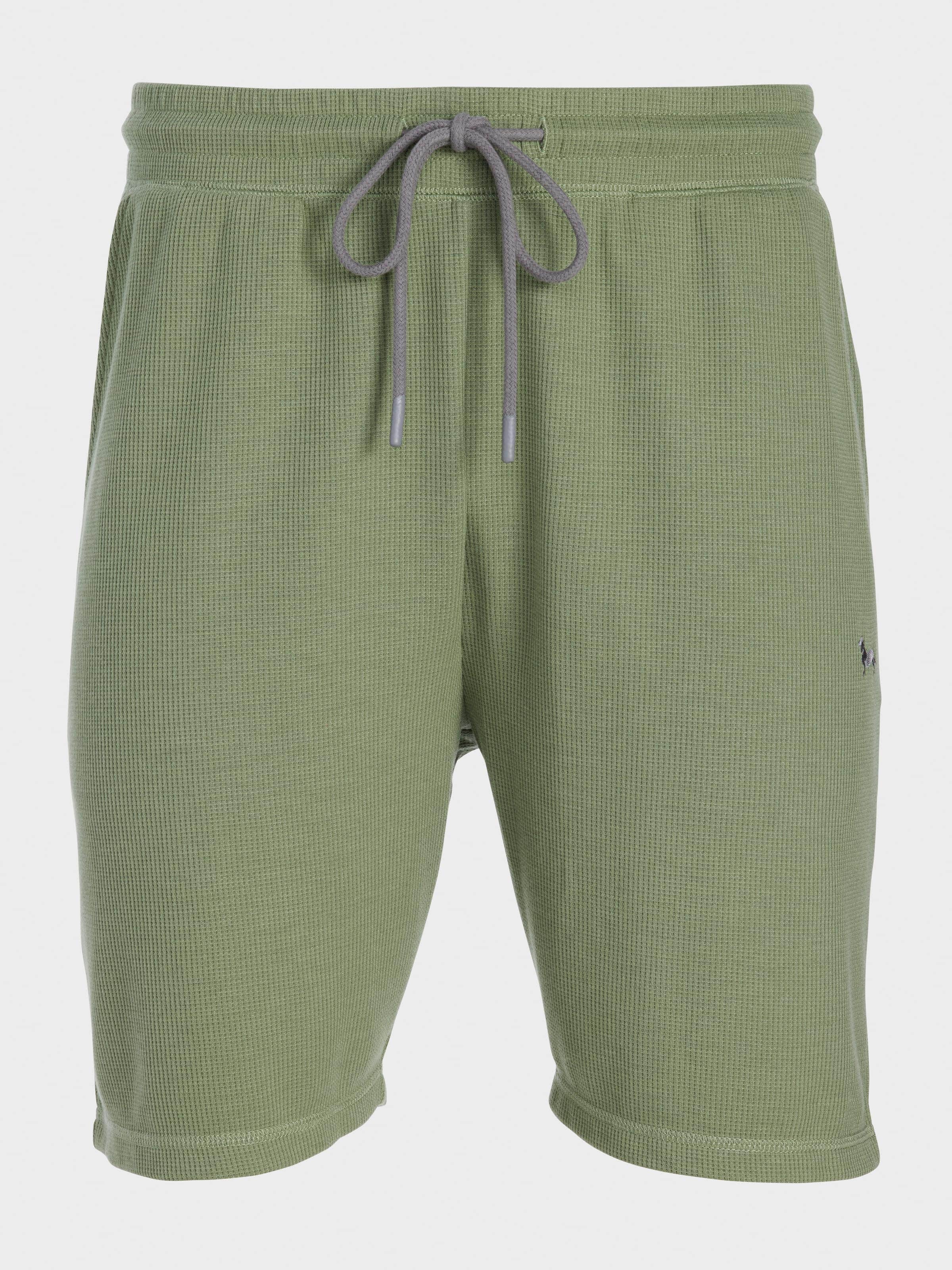 Image for Sage Waffle Mid Short from Peter Alexander