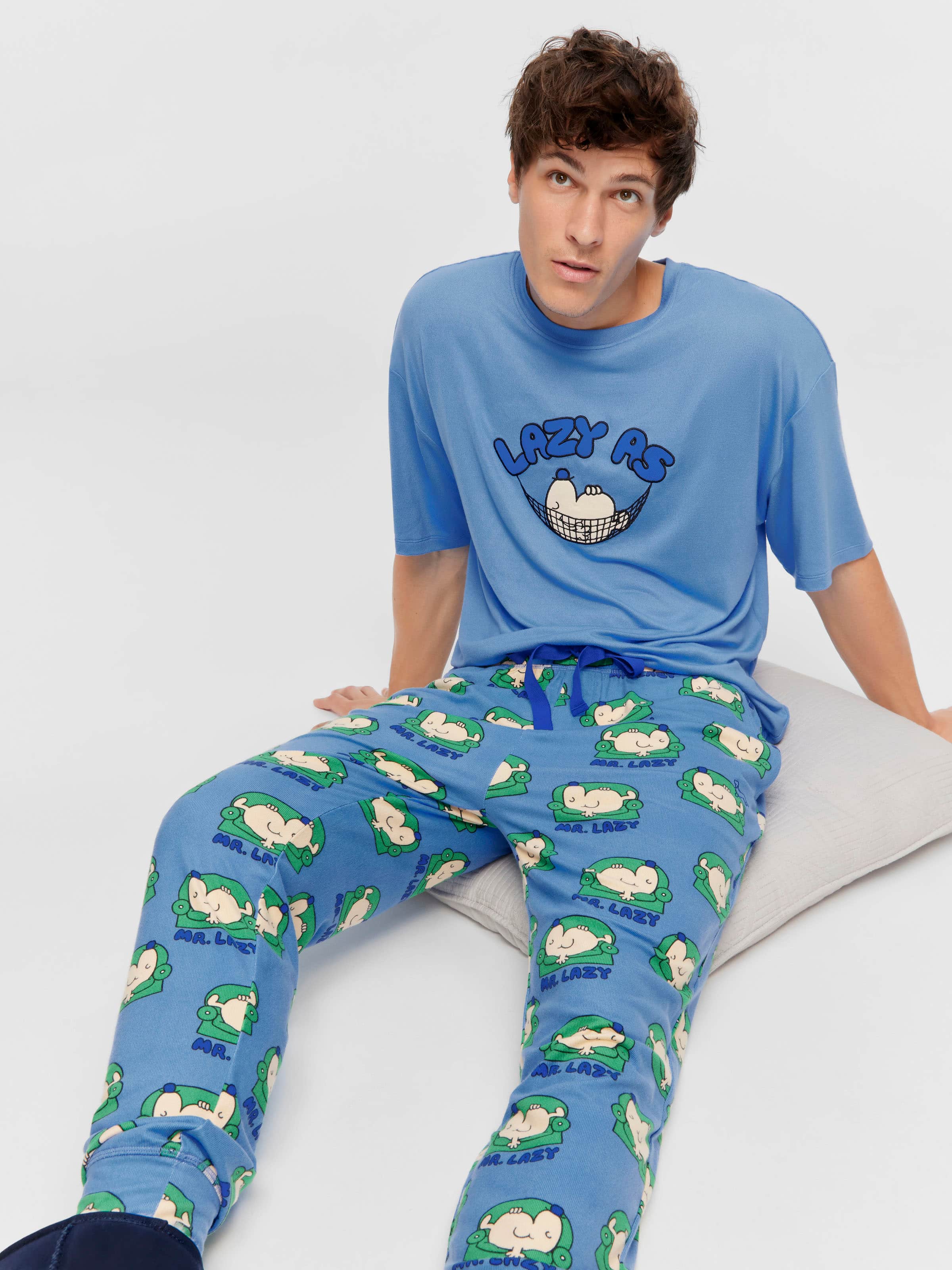 Mr Lazy Plush Jogger Pj Bottom