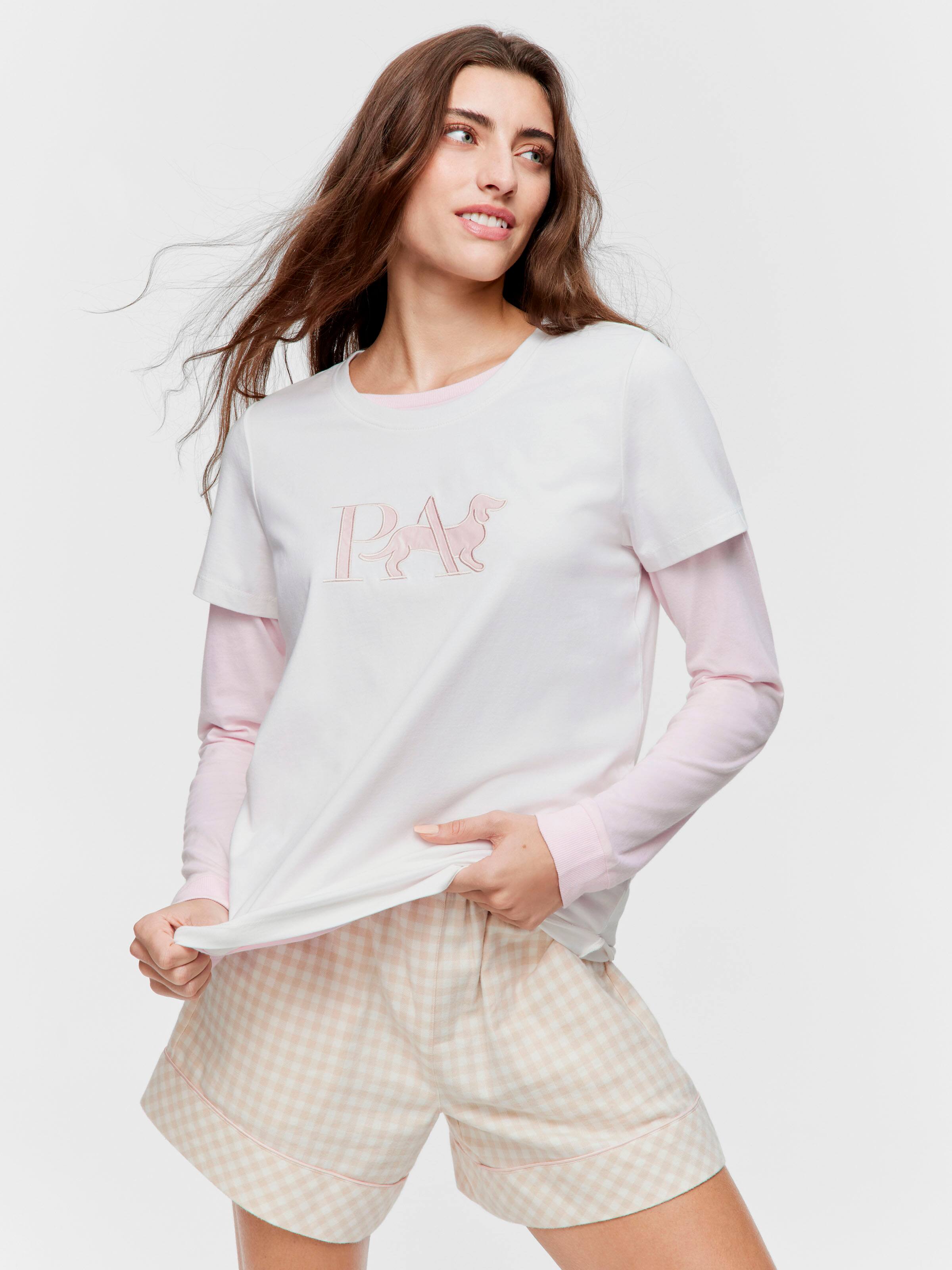 Cream Boyfriend Tshirt