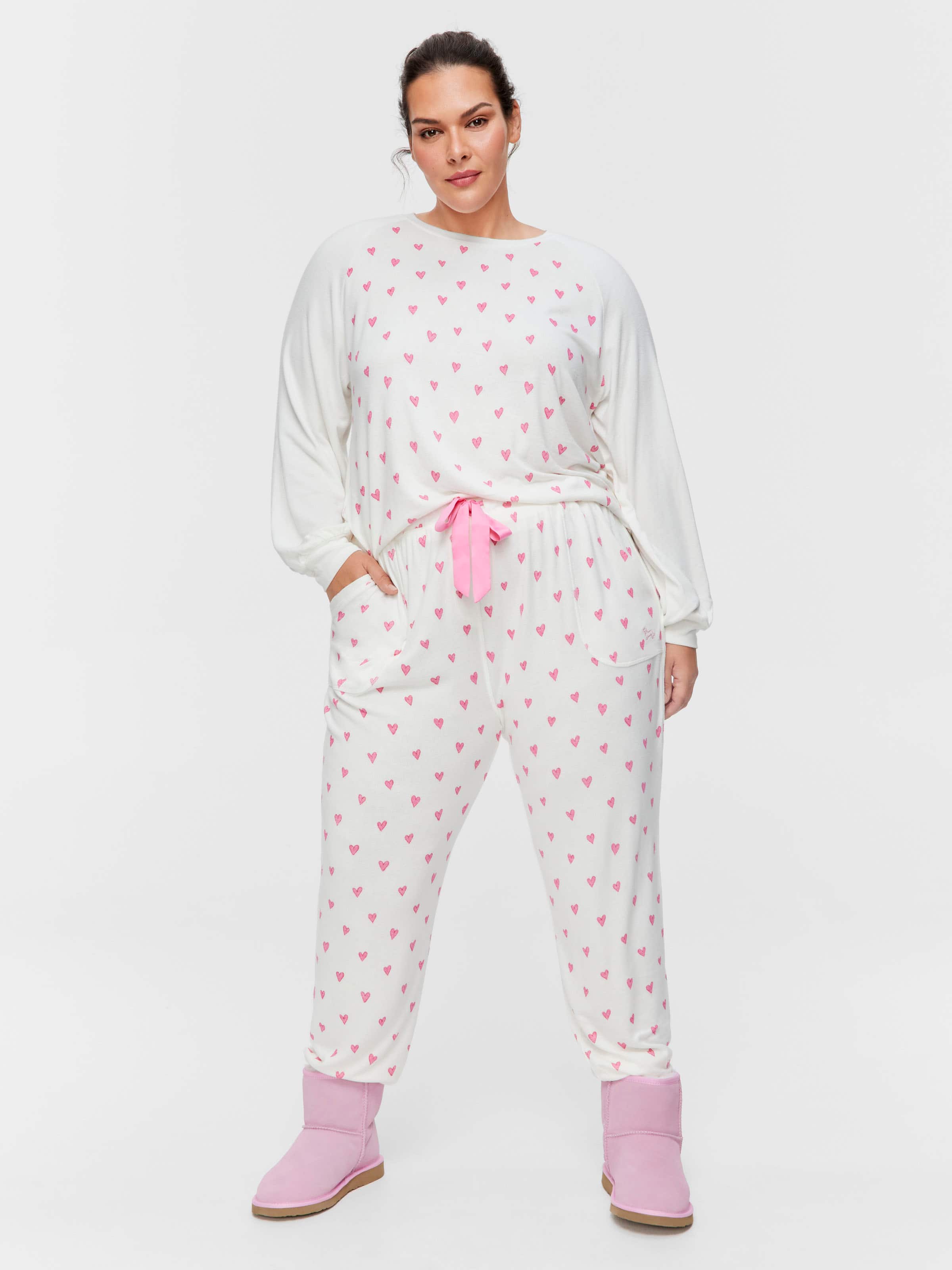 P.A. Plus Love Me Fuzzy Pj Bottom