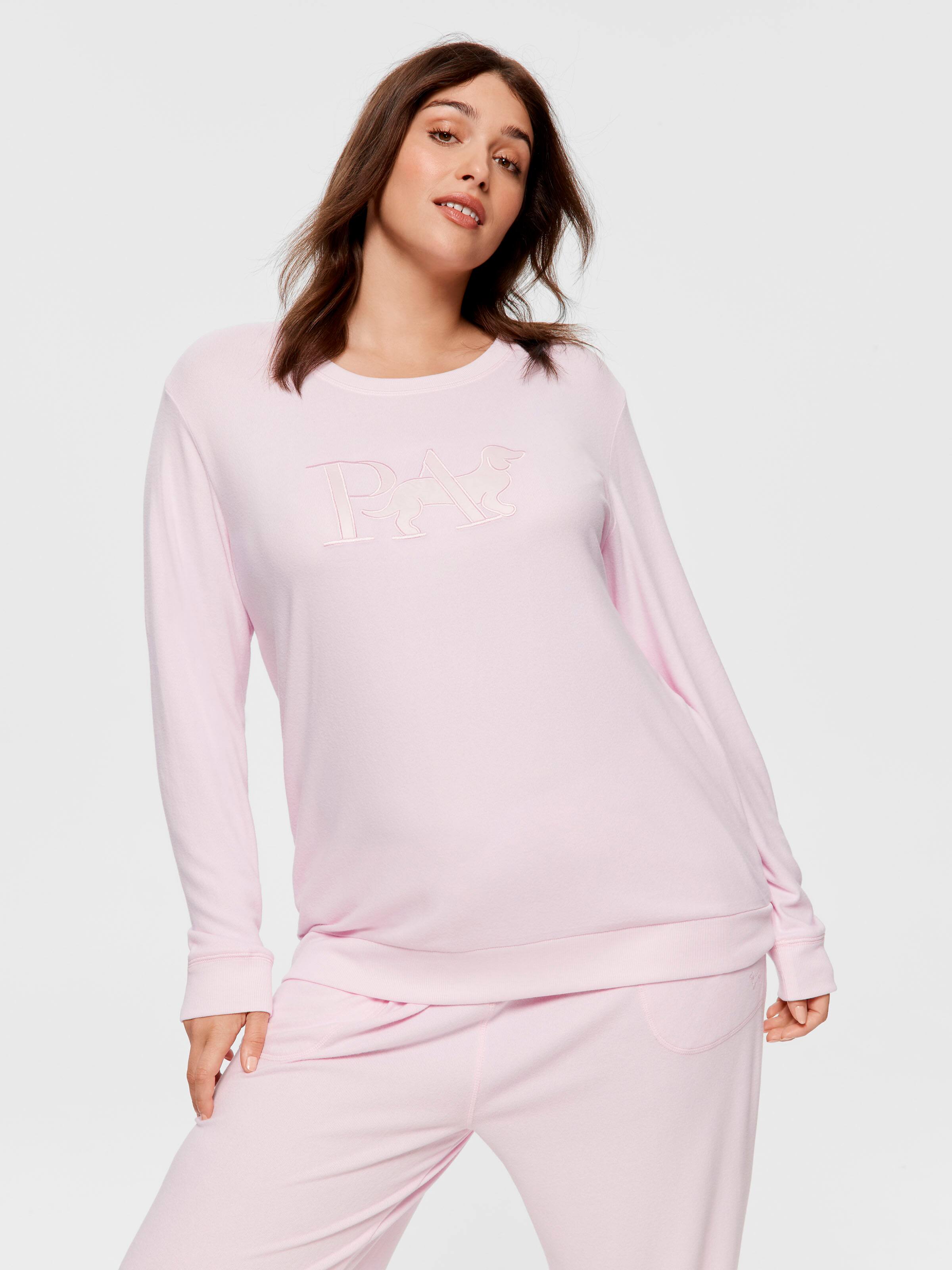 P.A. Plus Pink Plush Sweater Top