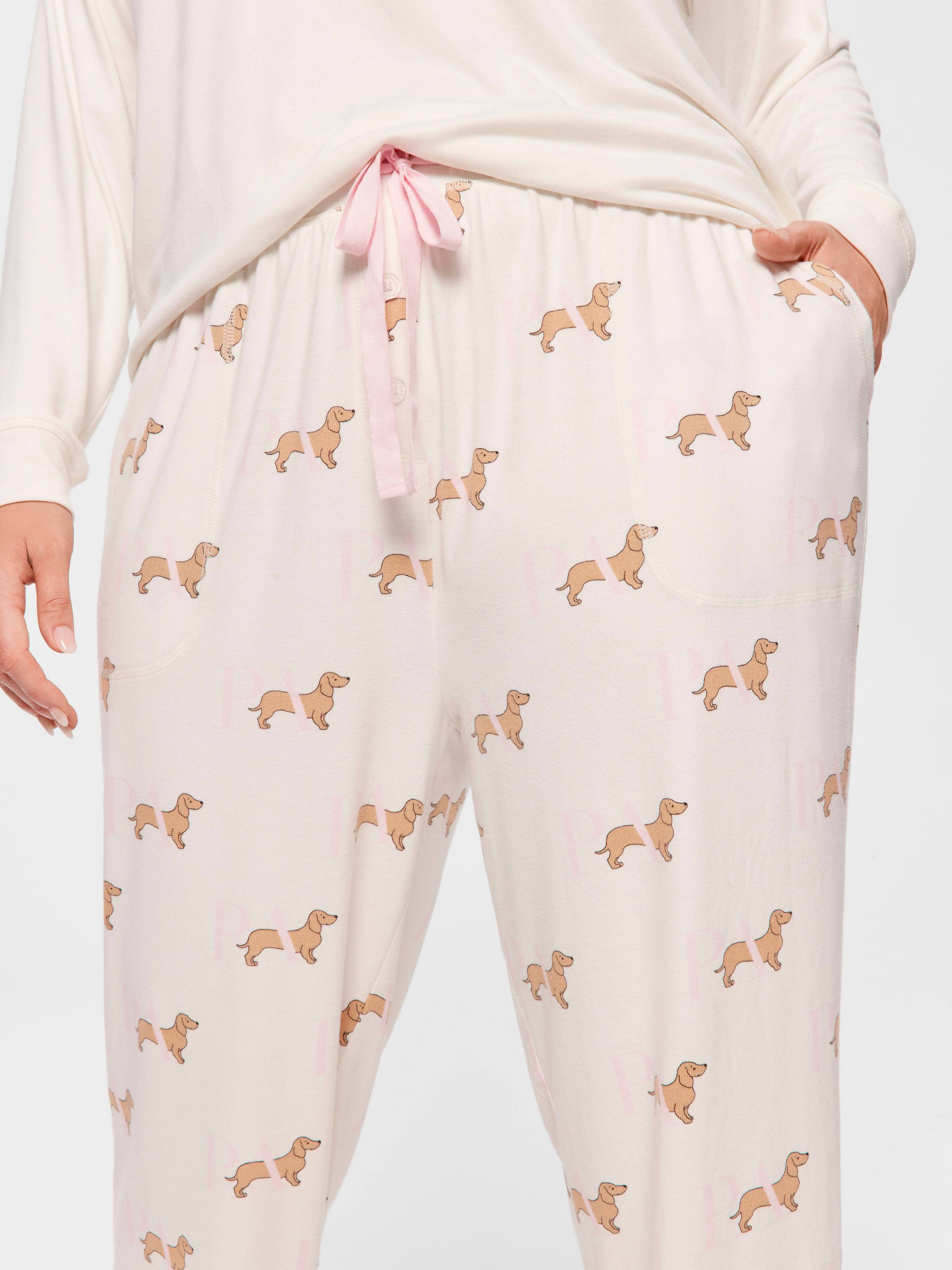 P.A. Plus Penny Plush Easy Pj Bottom