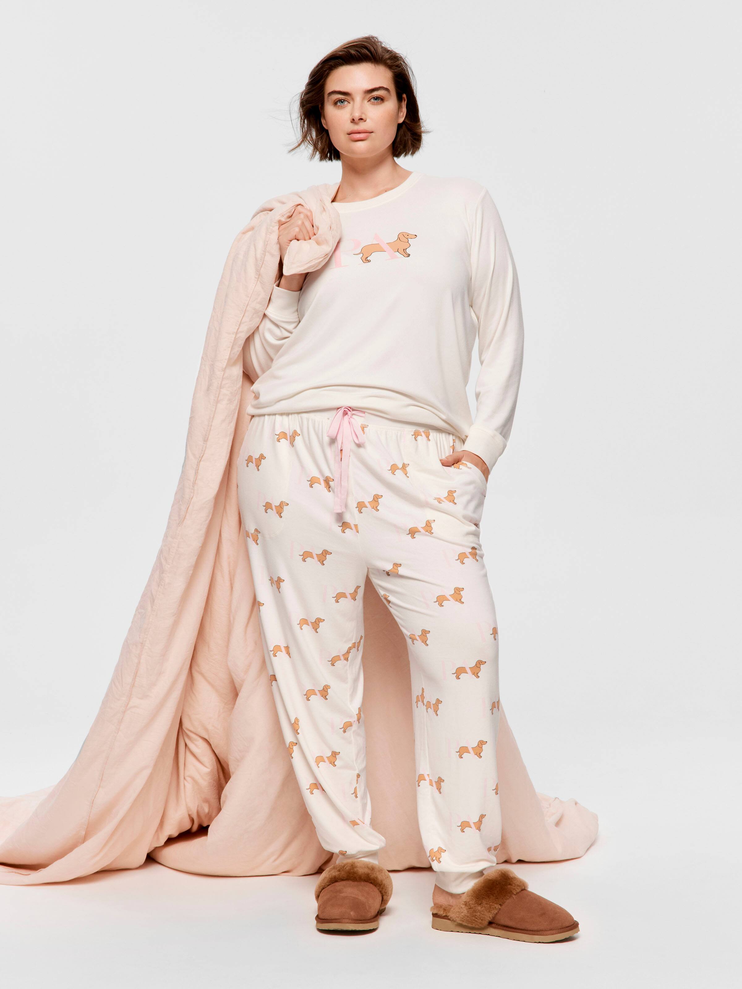P.A. Plus Penny Plush Easy Pj Bottom