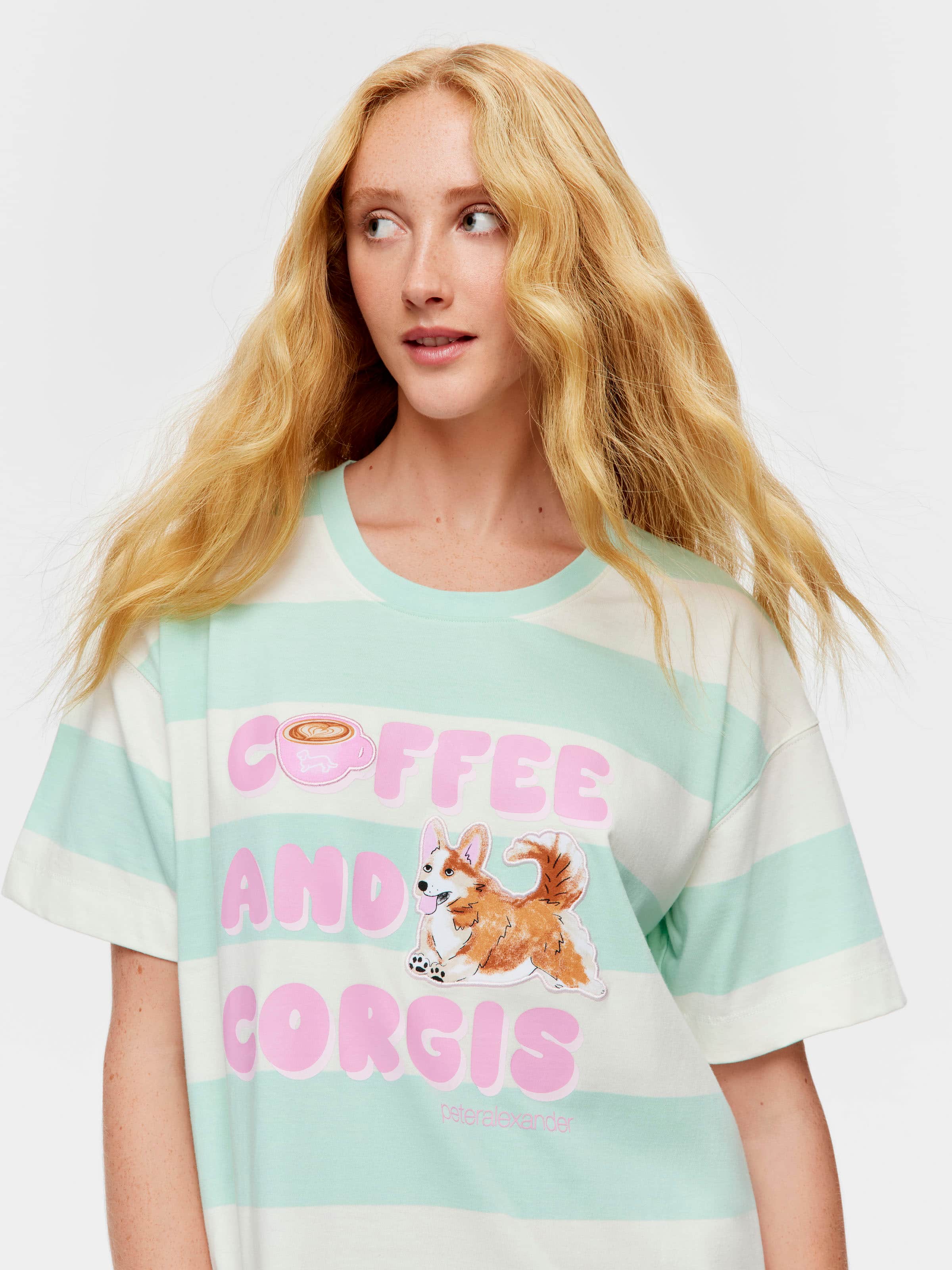 Coffee And Corgi Nightdress