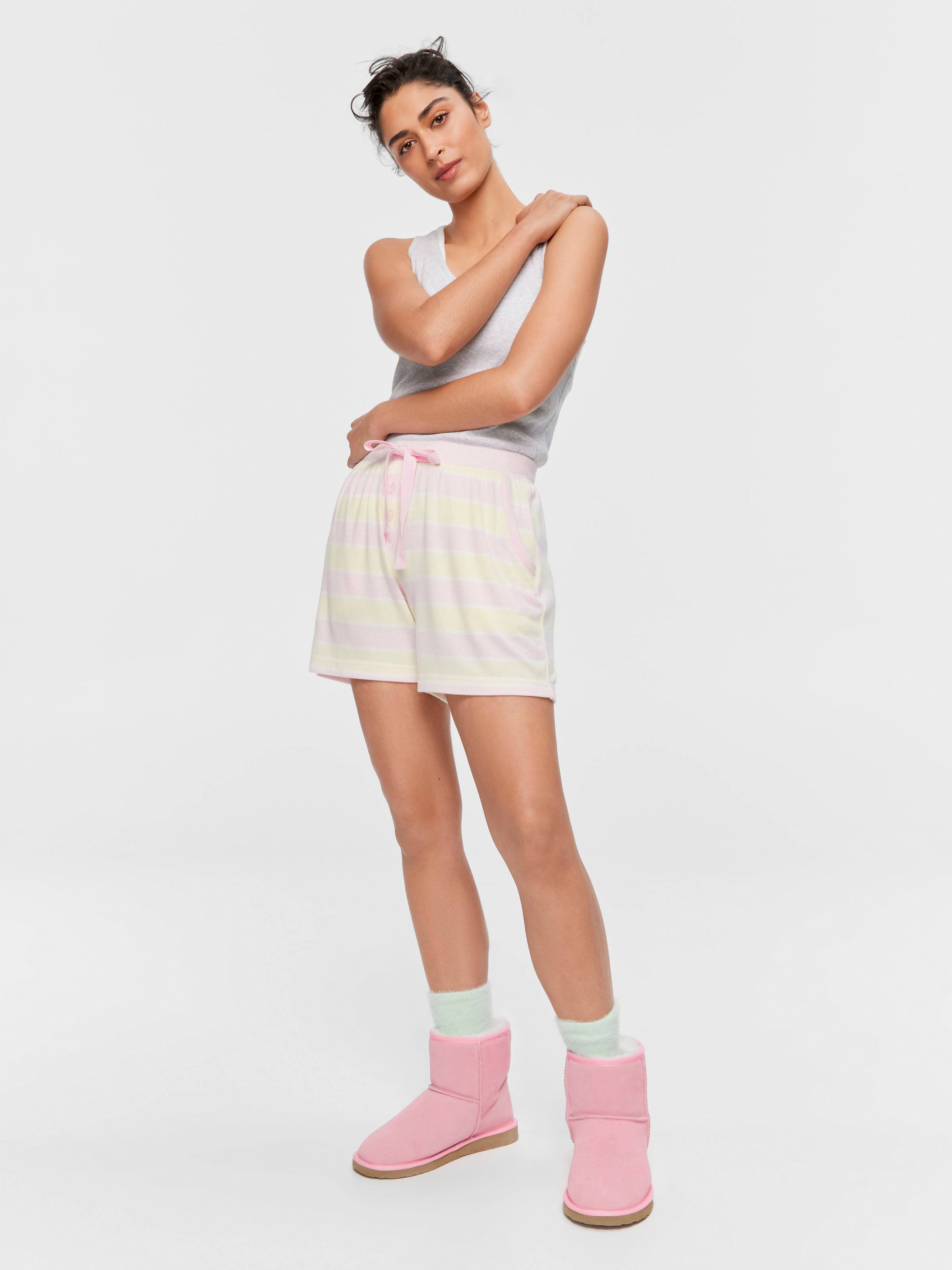 Image for Pastel Fuzzy Short from Peter Alexander
