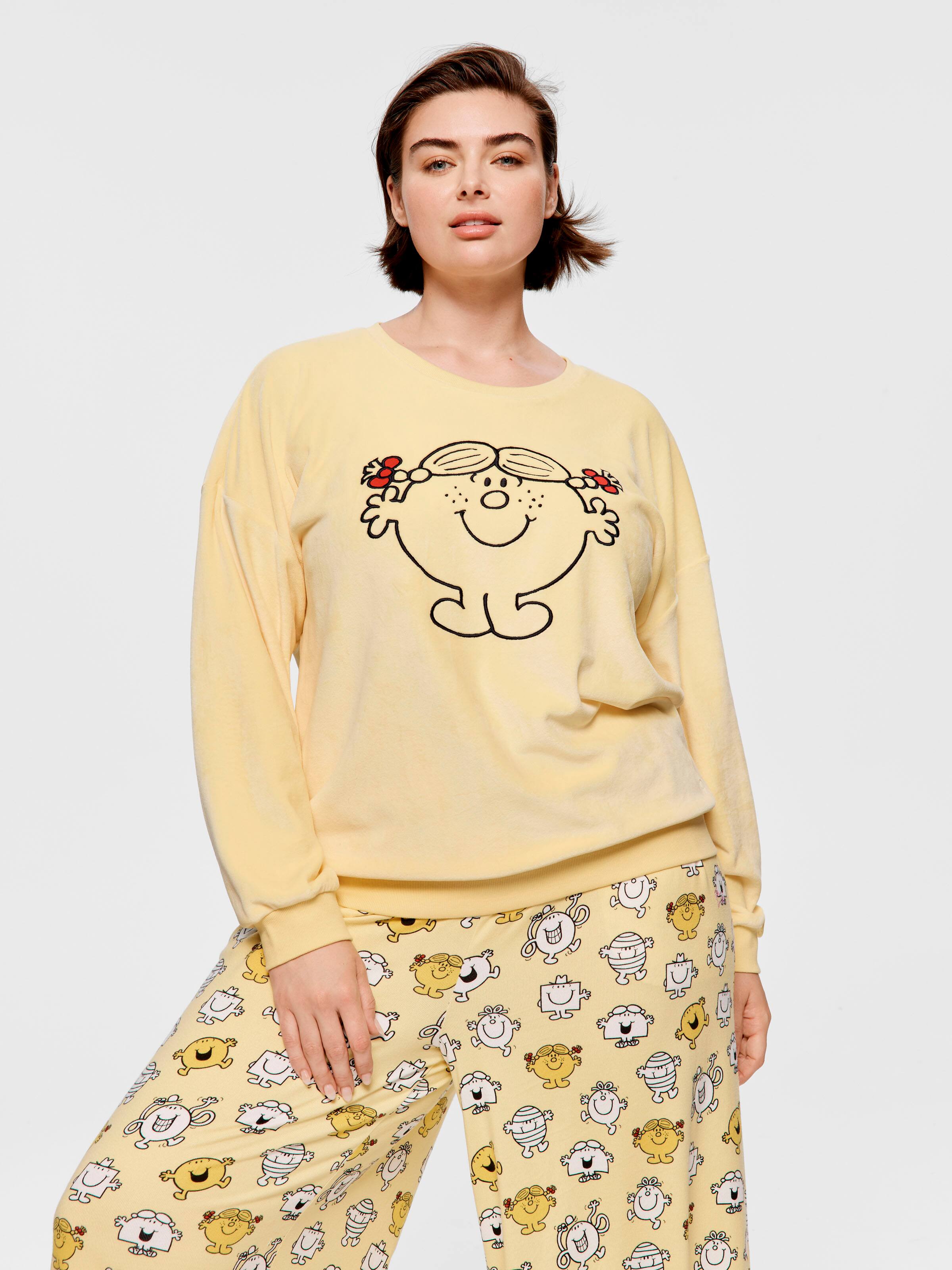 P.A. Plus Little Miss Sunshine Fluffy Sweater Top