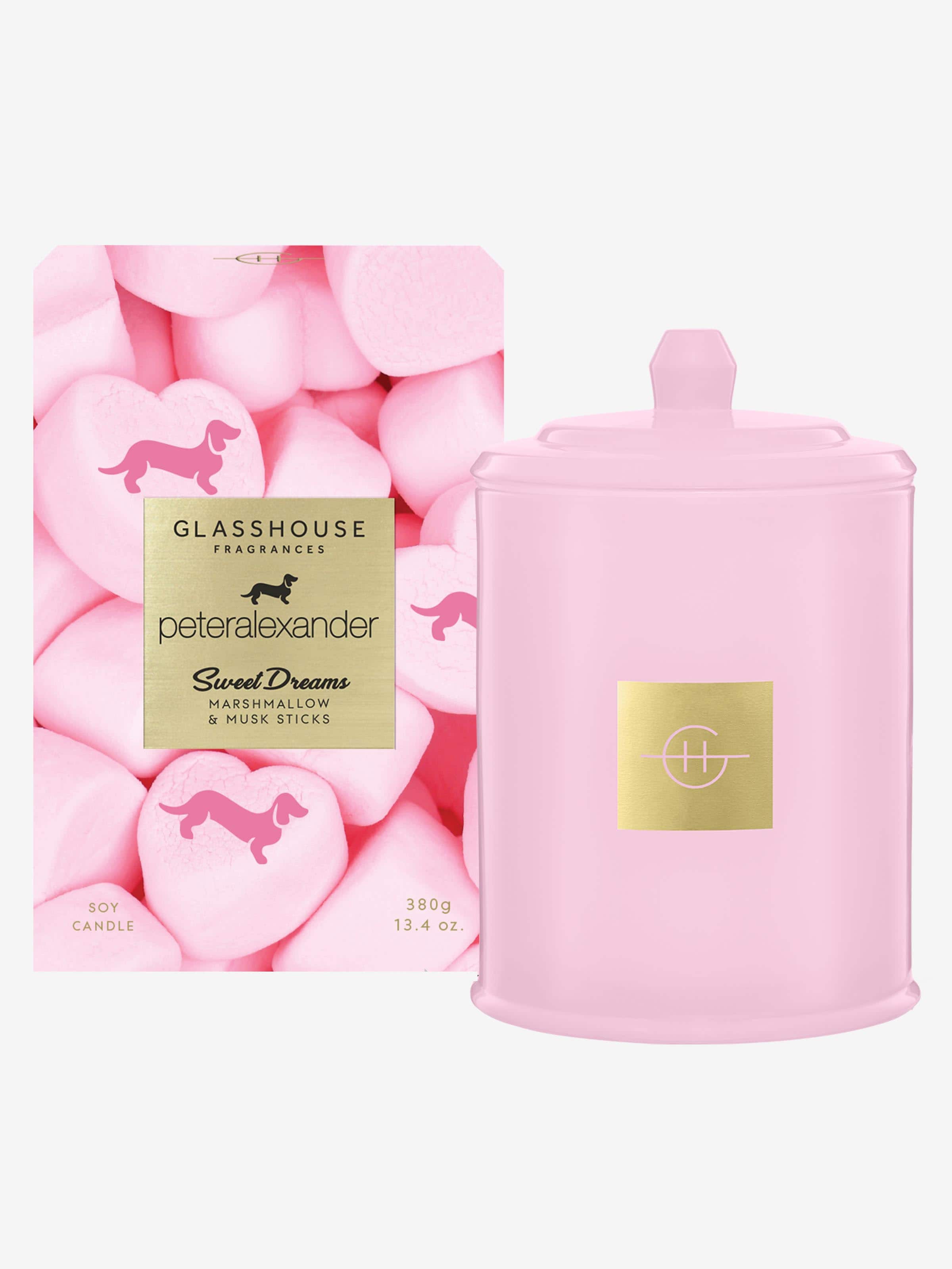 Image for Glasshouse Fragrances Limited Edition Sweet Dreams 380G Candle from Peter Alexander