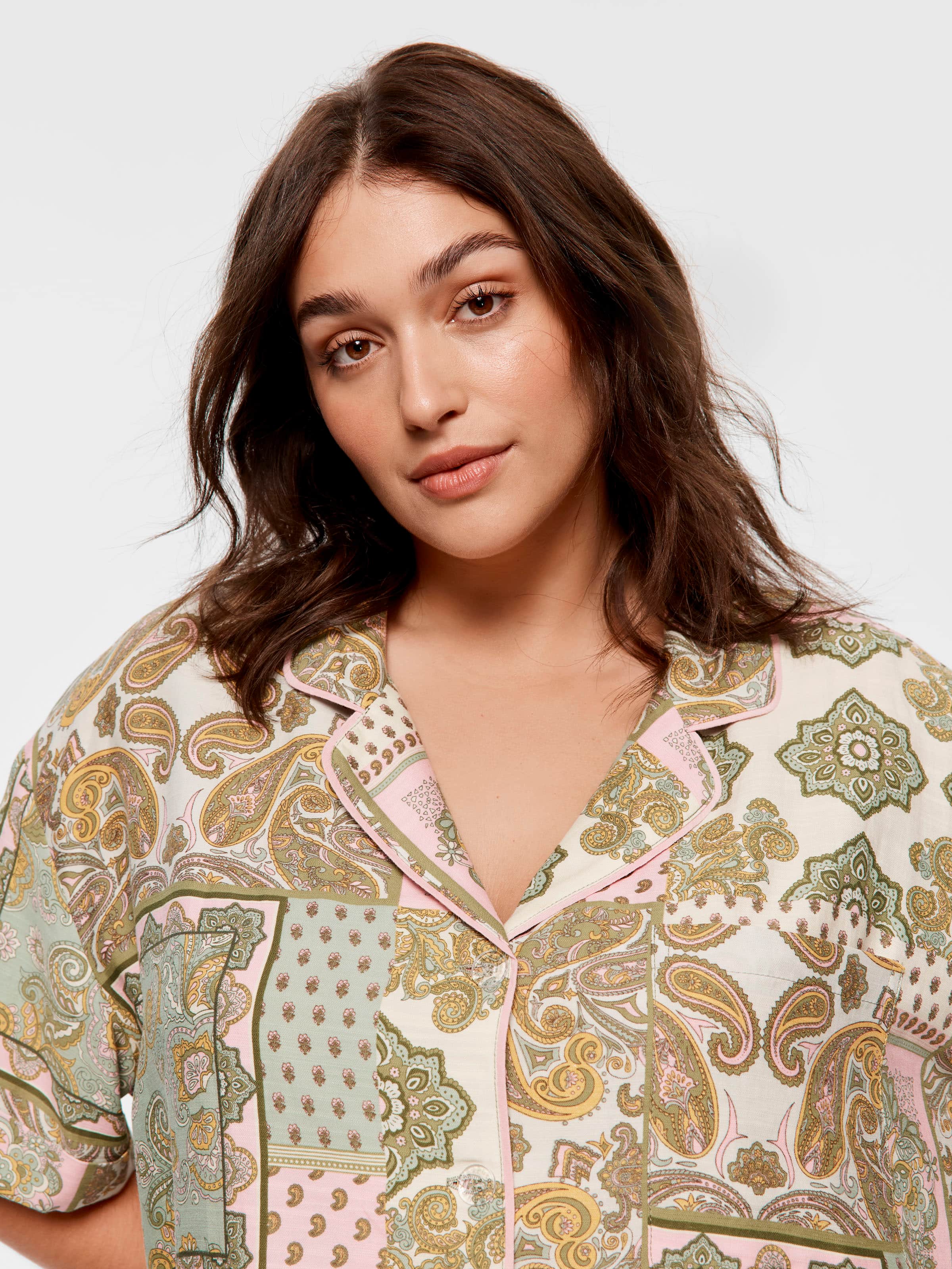 P.A. Plus Paisley Short Sleeve Shirt