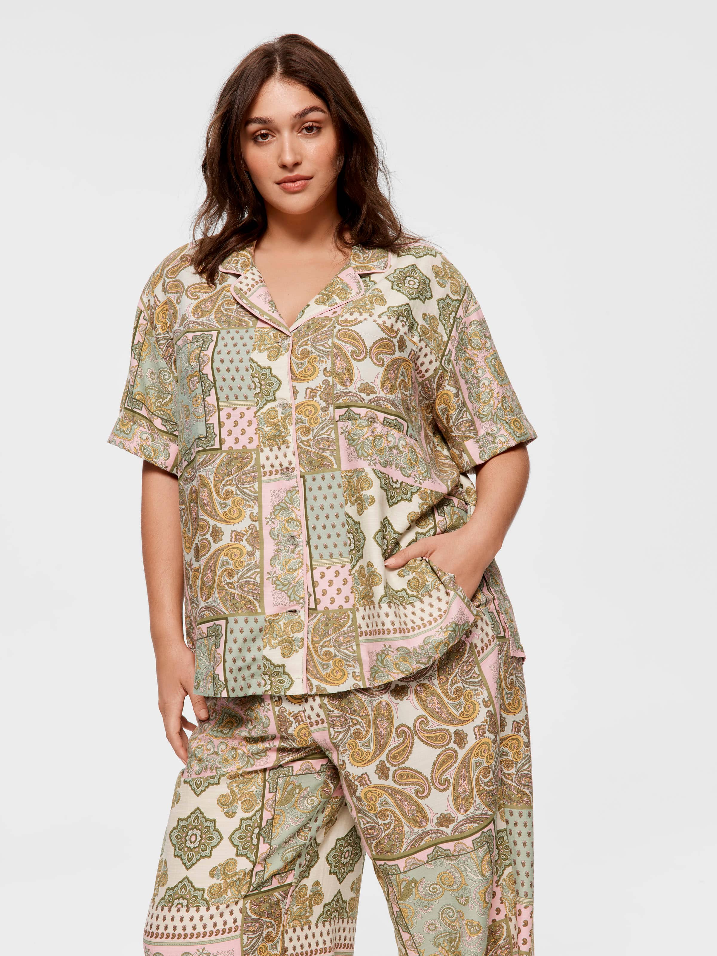 P.A. Plus Paisley Short Sleeve Shirt