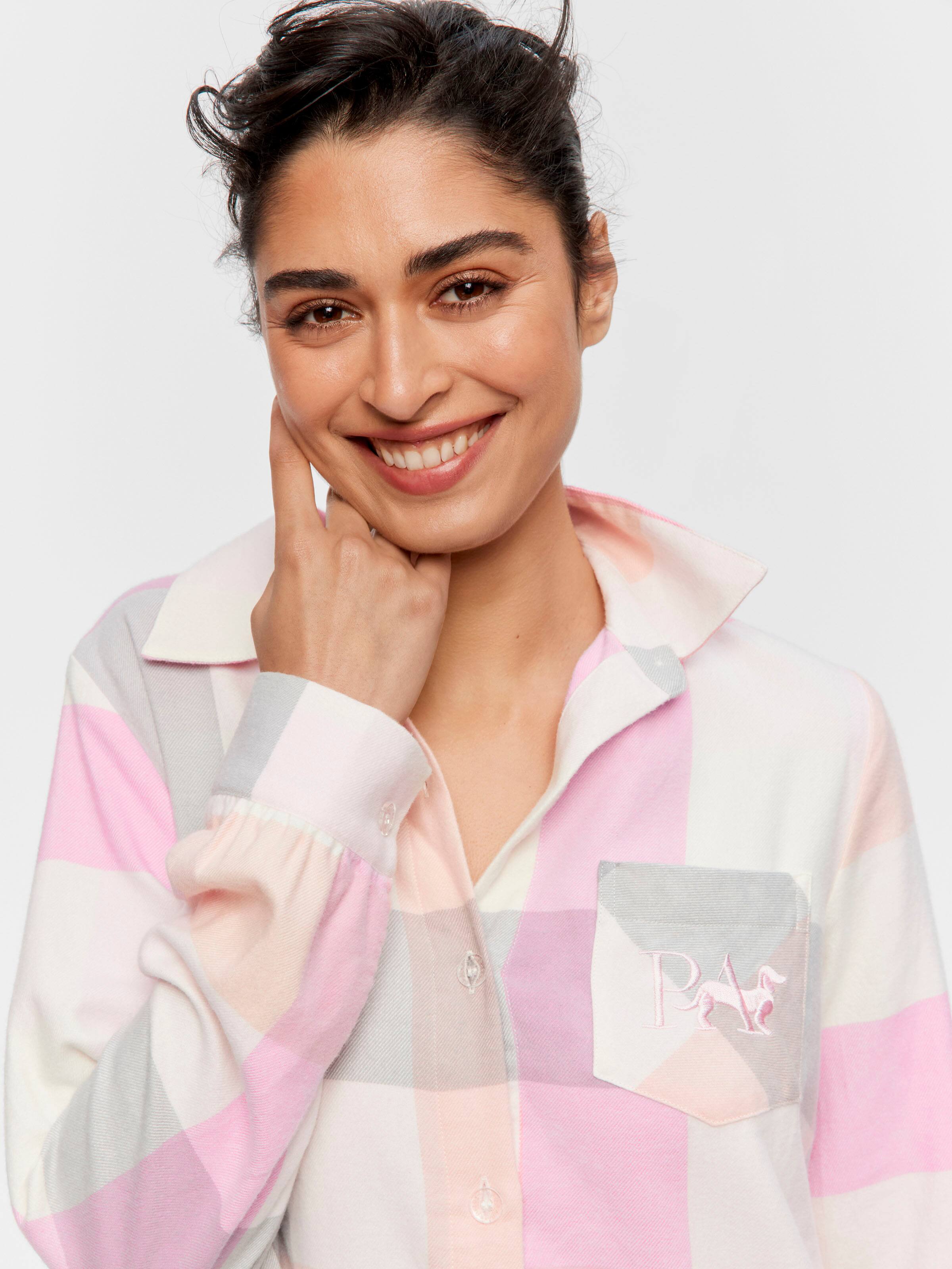 Buffalo Check Flannelette Nightshirt