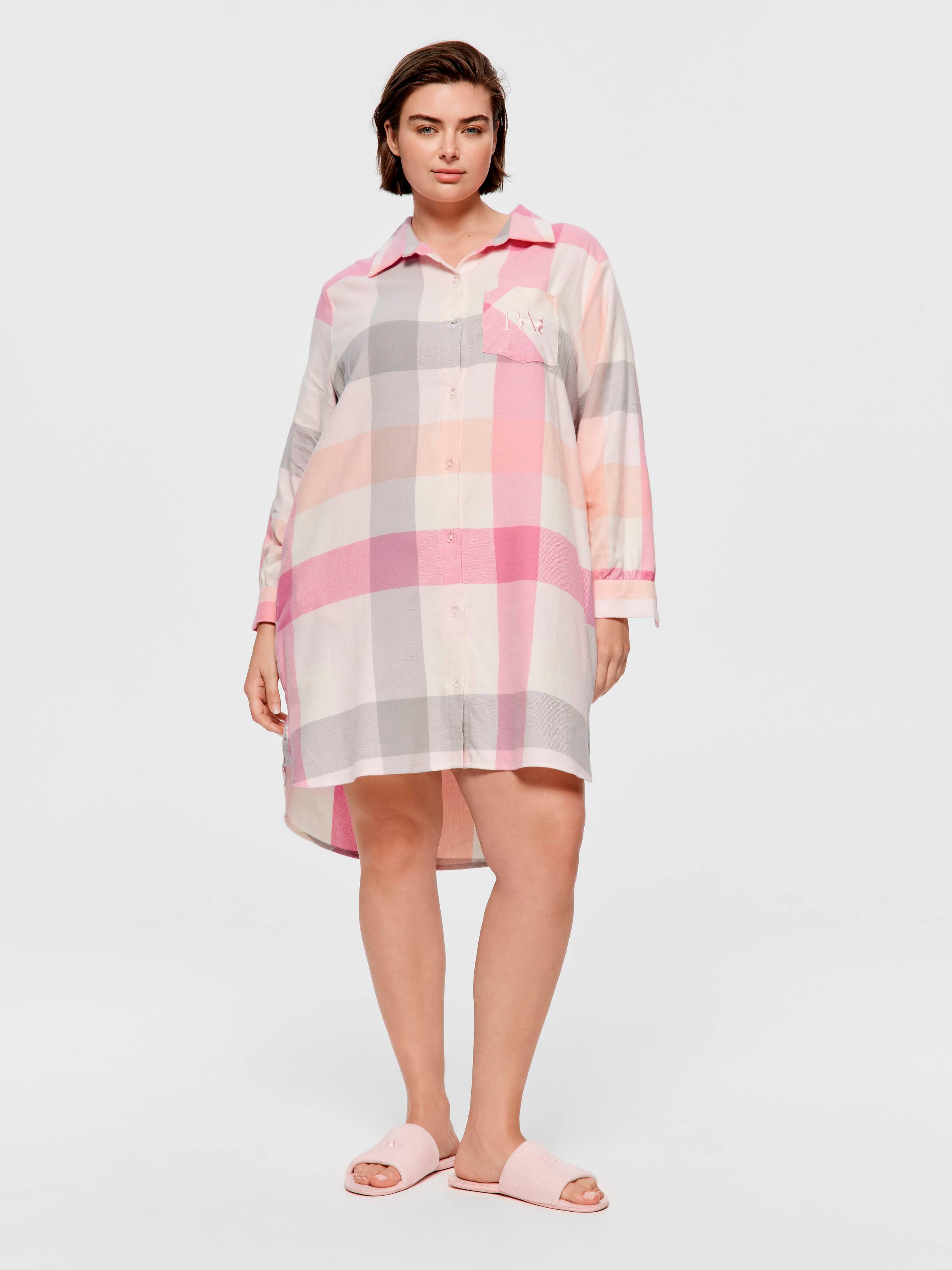 P.A. Plus Buffalo Check Flannelette Nightshirt