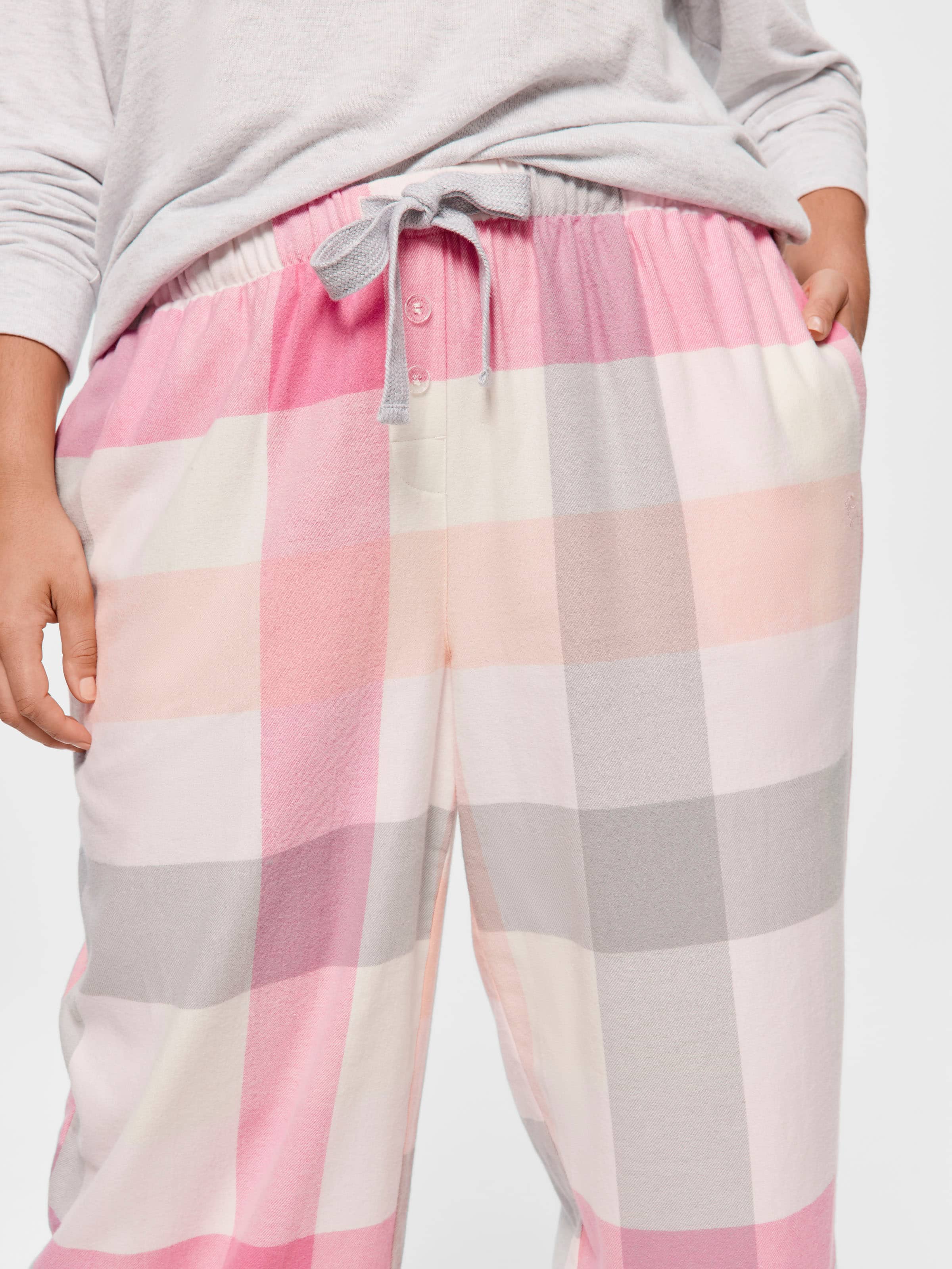 P.A. Plus Sunset Check Flannelette Pj Bottom