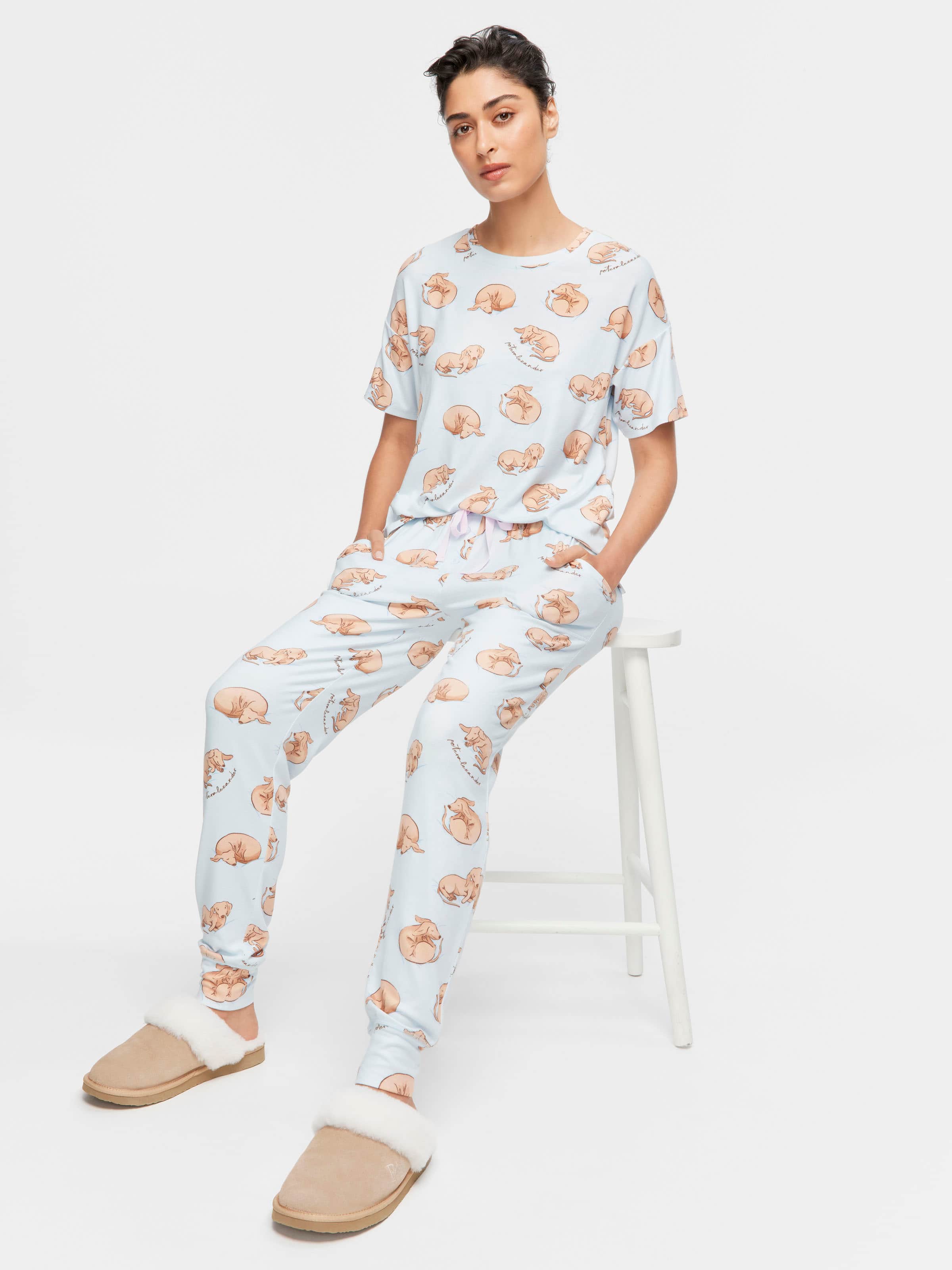 Pup Plush Pj Set