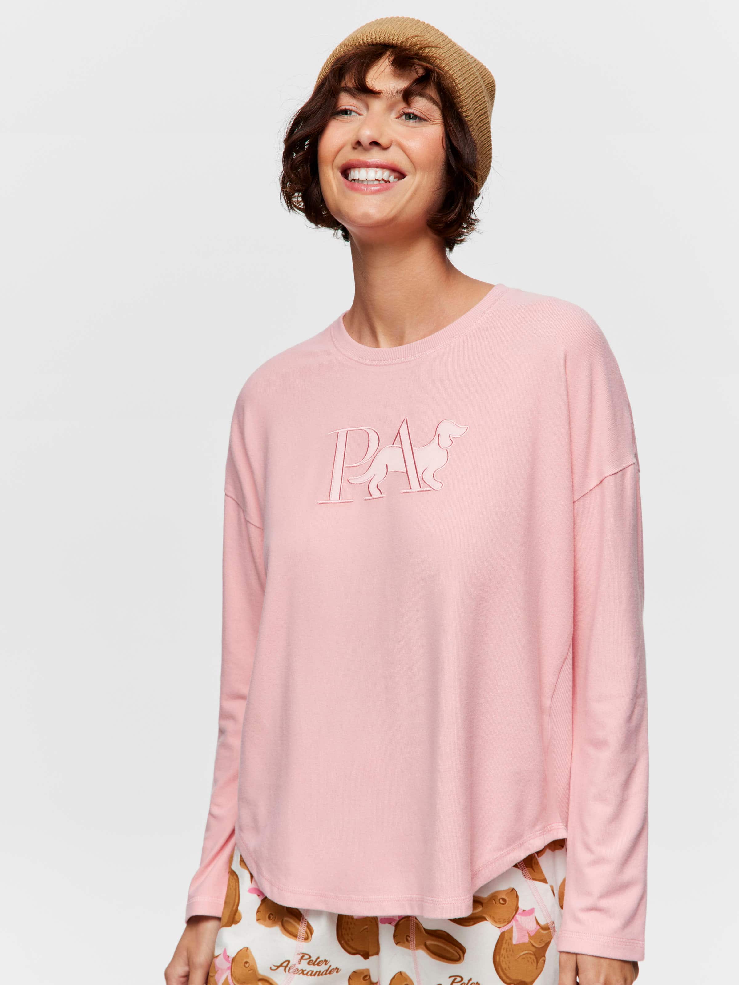 P.A. Logo Long Sleeve Top