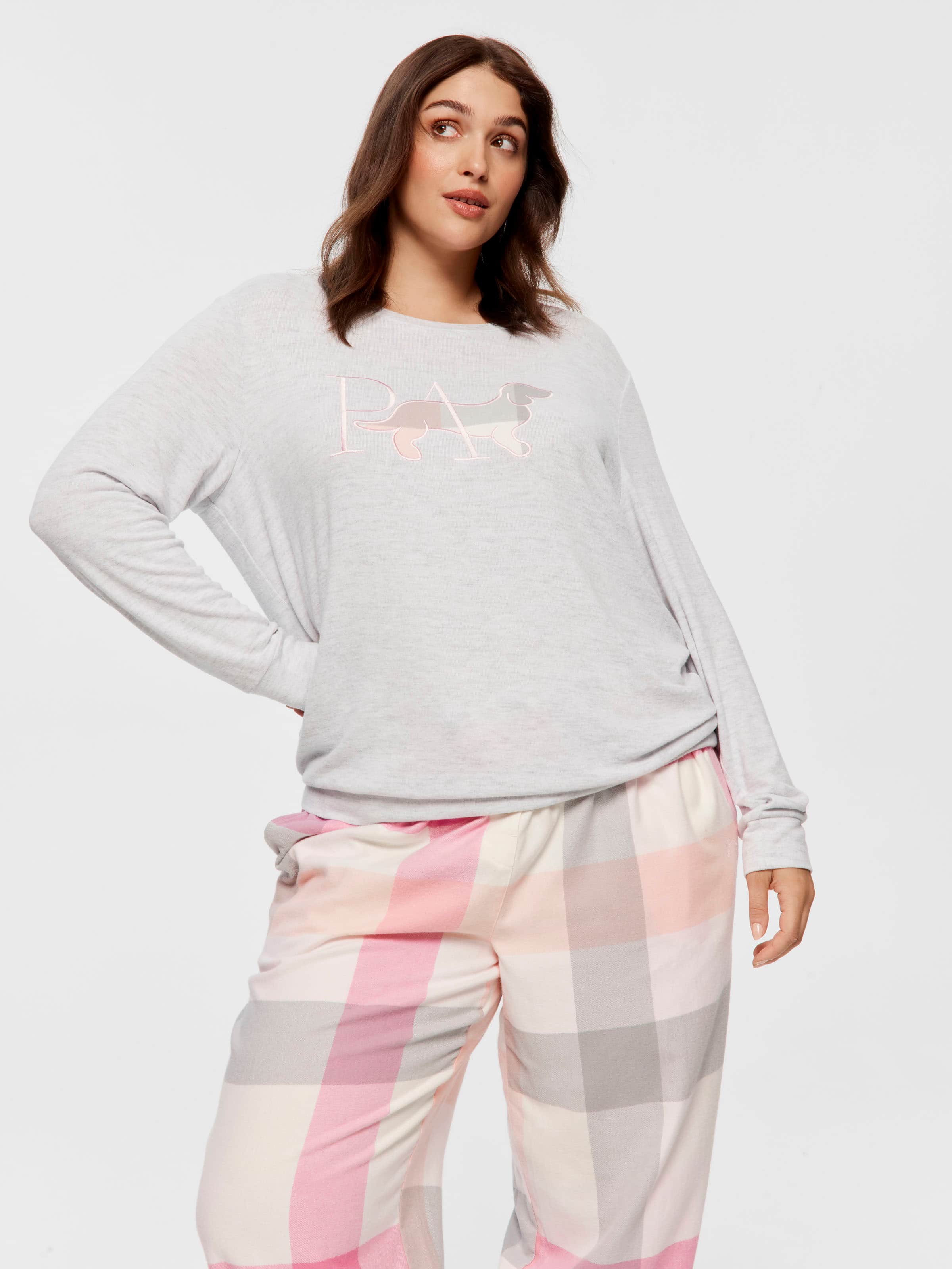 P.A. Plus Penny Fuzzy Sweater Top