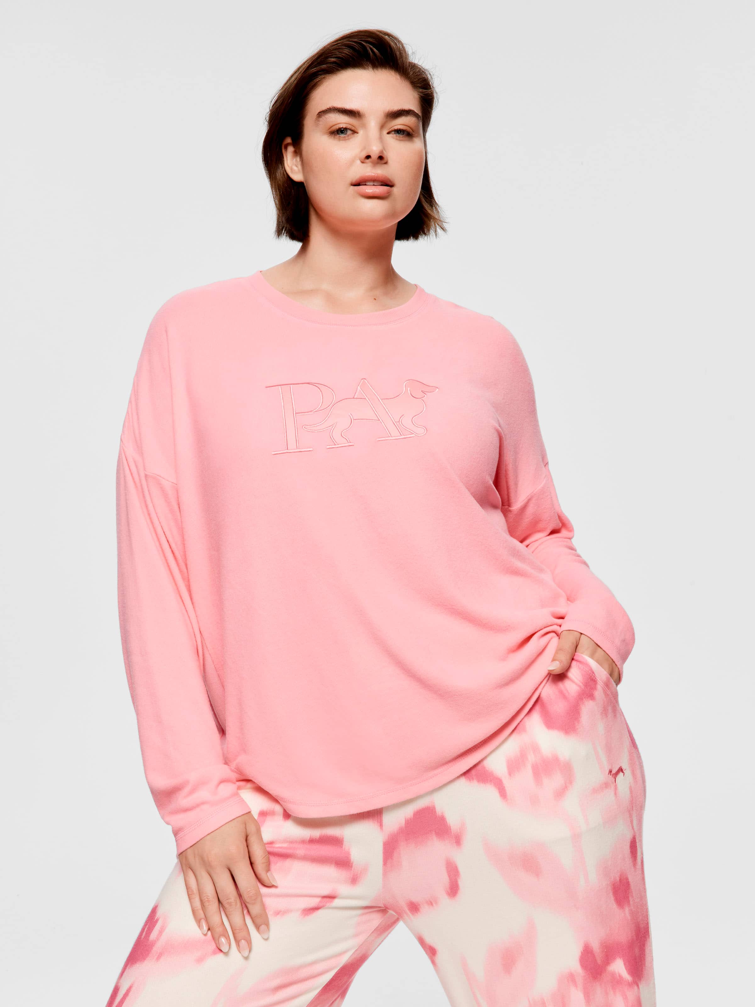 P.A. Plus Penny Pink Plush Top
