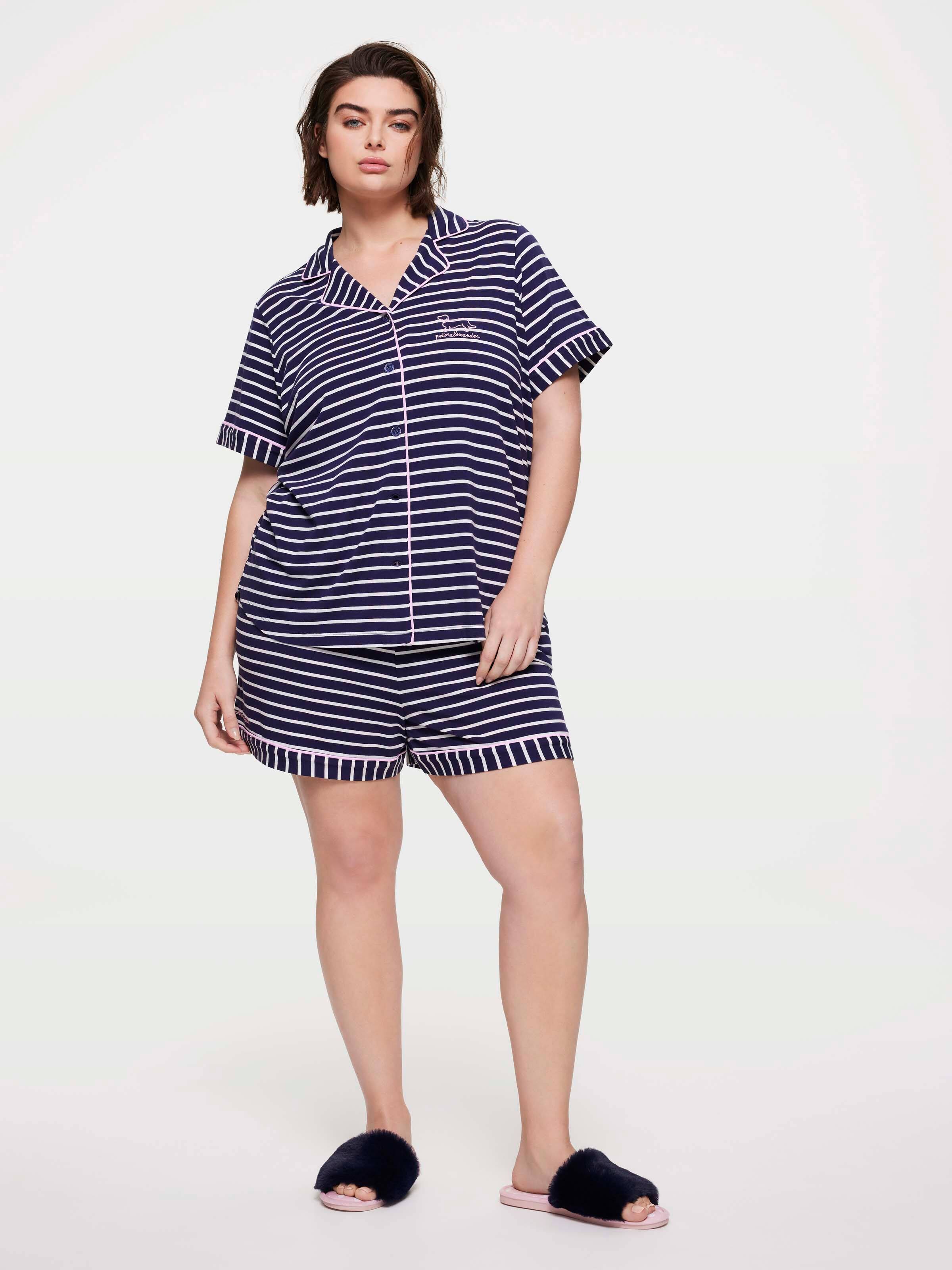 P.A. Plus Navy Stripe Shirt