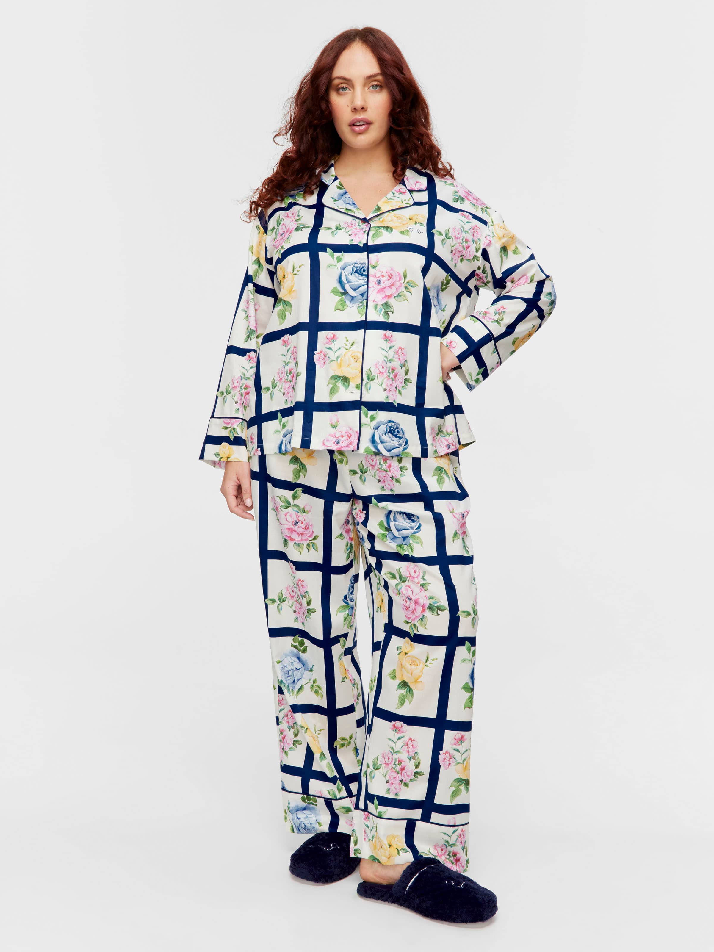 P.A. Plus Floral Classic Pj Set