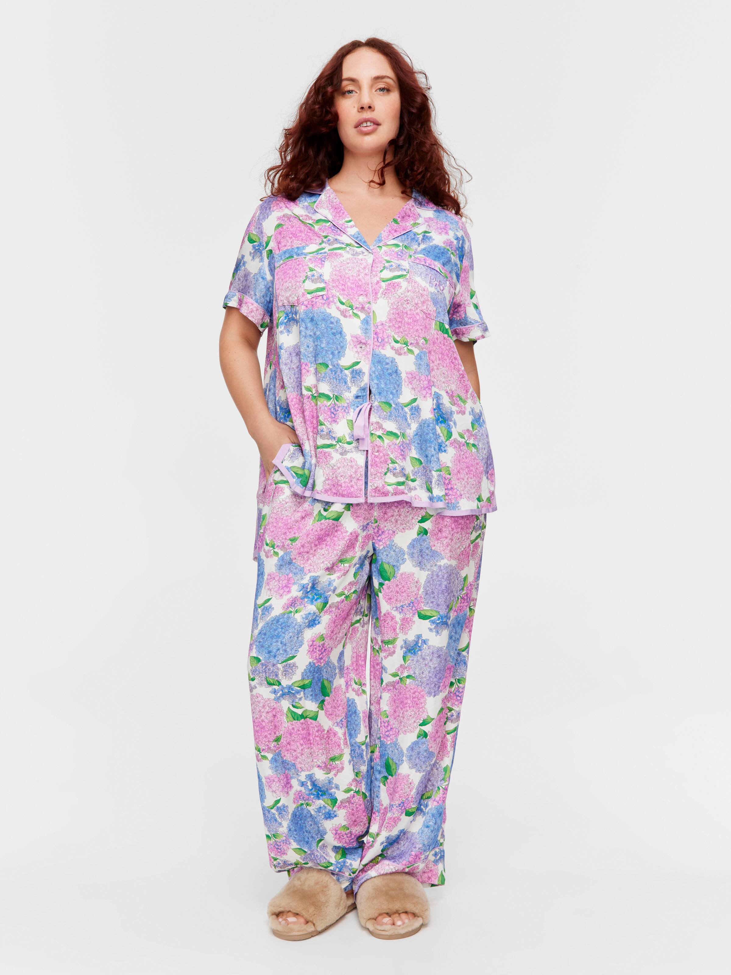 P.A. Plus Lilac Floral Pj Set