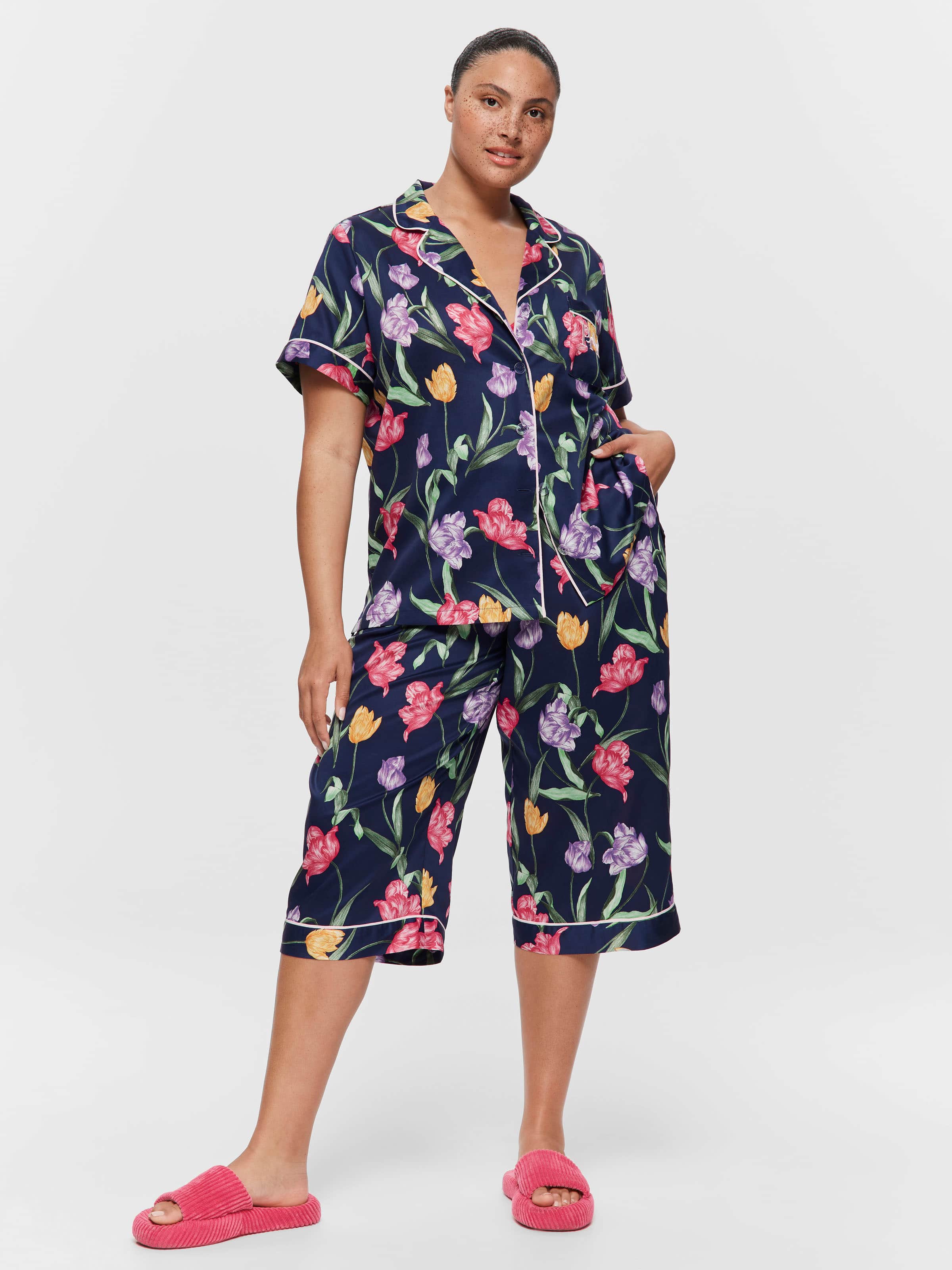 P.A. Plus Tulip 3/4 Bottom Pj Set