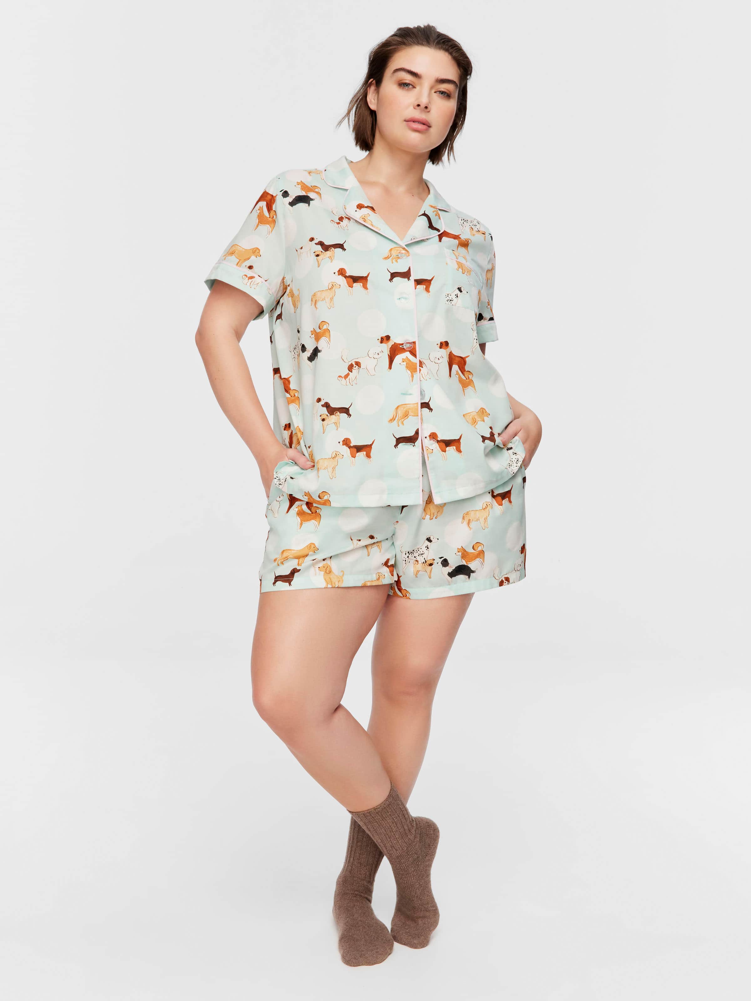 P.A. Plus Assorted Dogs Pj Set